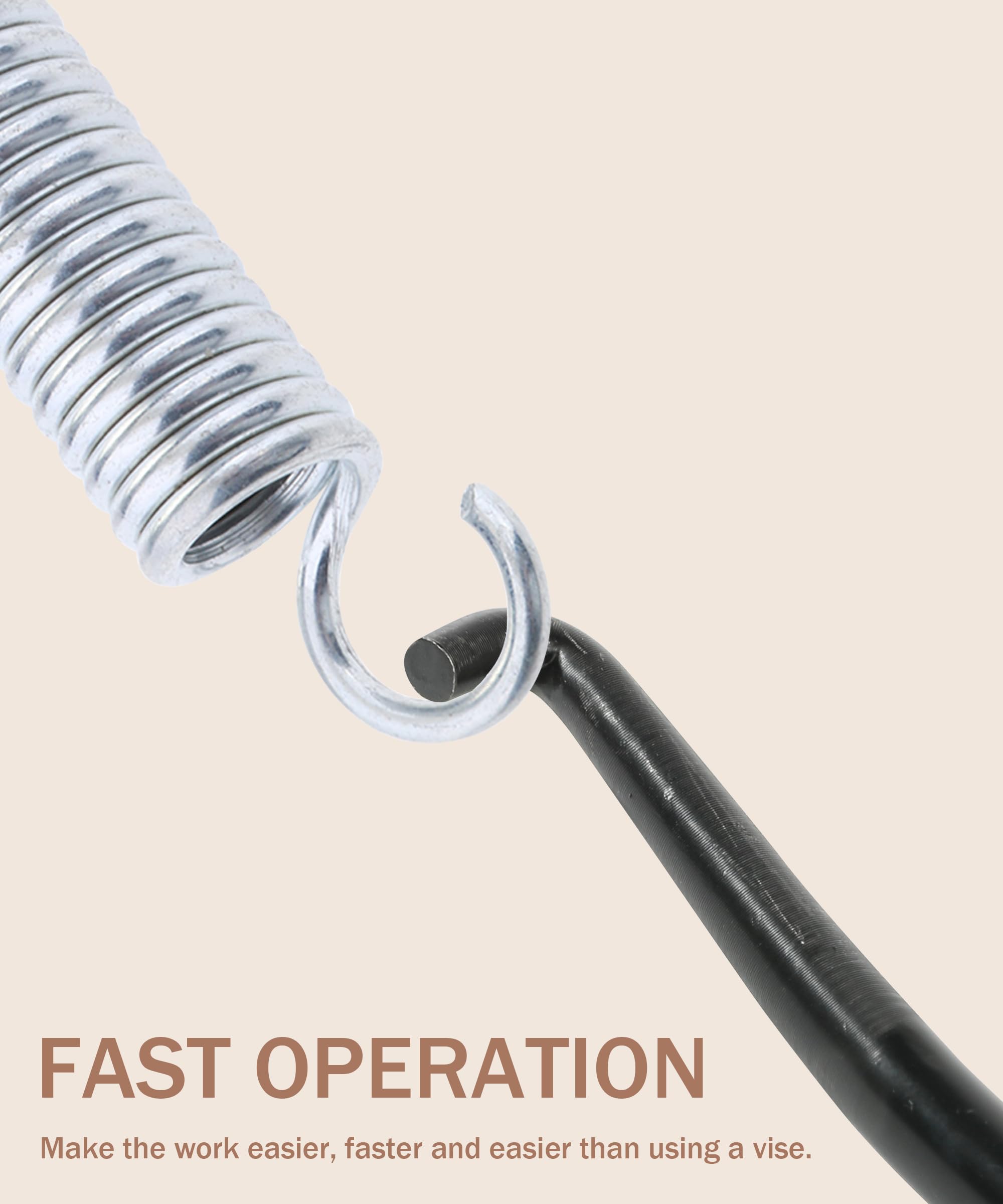 Bylikeho Motorcycle Exhaust Spring Puller Tool,Car Accessories T Handle Exhaust Spring Hooks Puller With Rubber Coating,Exhaust