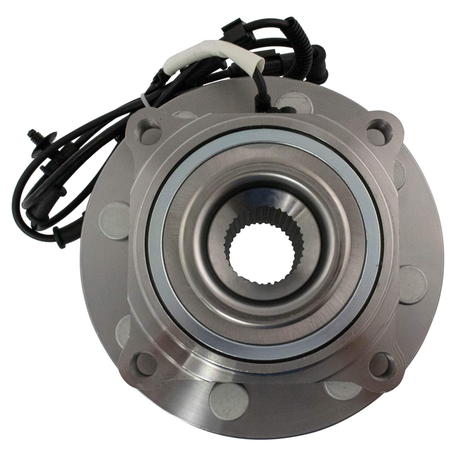 Trq Front Passenger Side Wheel Bearing & Hub Assembly With Abs Sensor Compatible With 2014-2018 Ram 2500 2013-2018 3500