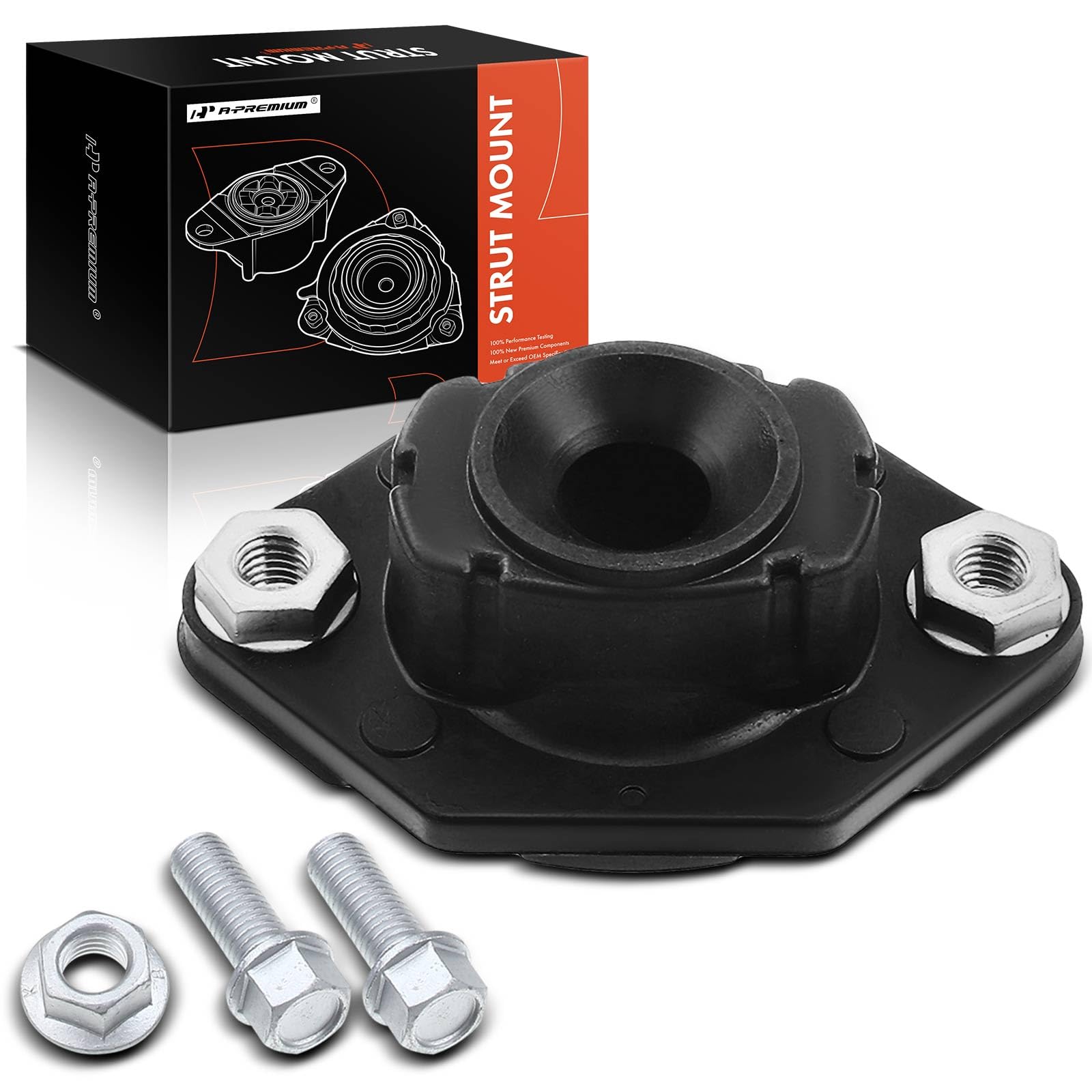 A-Premium Rear Driver or Passenger Side Suspension Strut Mount Compatible with BMW 325i 325xi 328i 328xi 330i 330xi 335d 335i xDrive 335xi 128i 135i X1