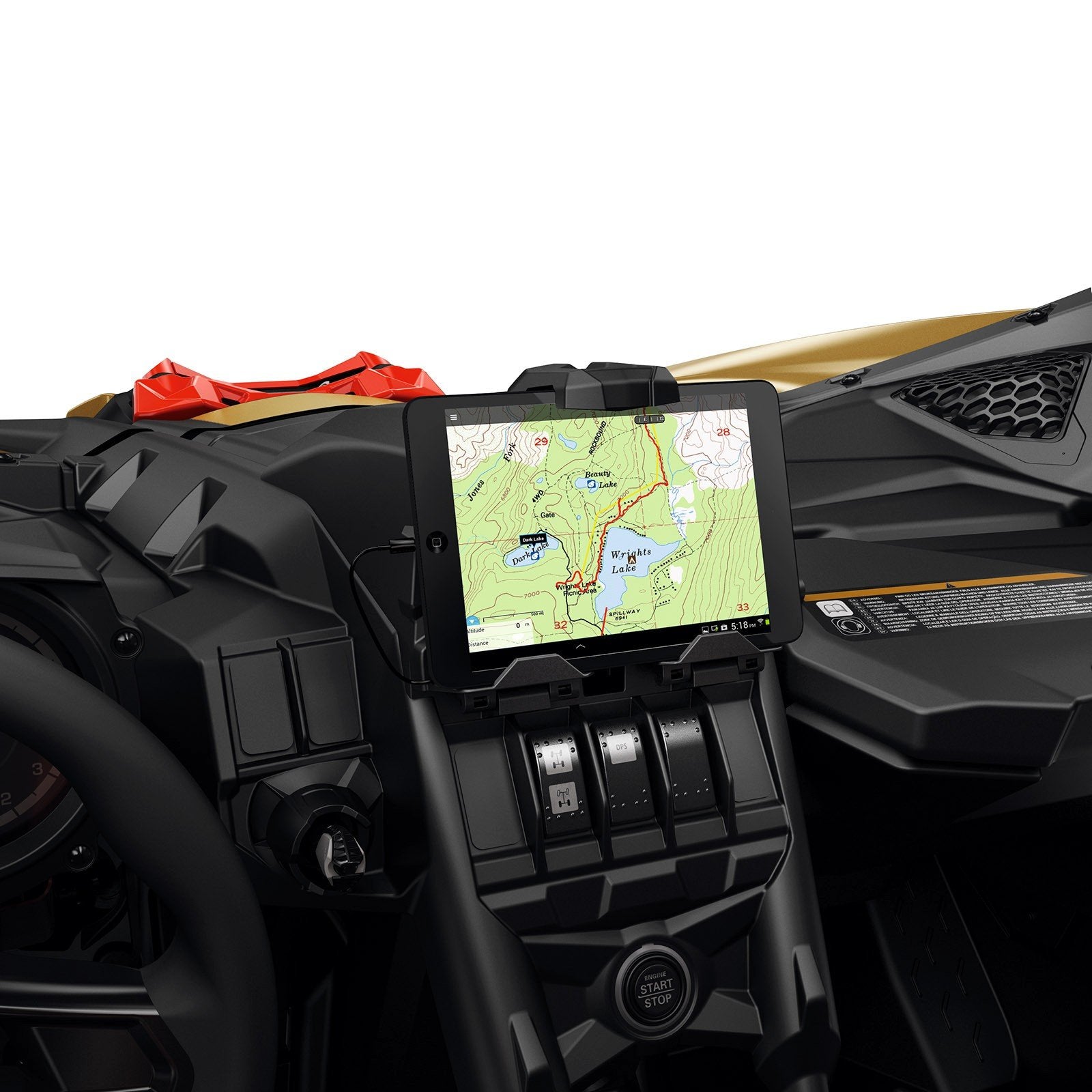 CAN AM New OEM Maverick X3 Electronic Device Holder, 715002874