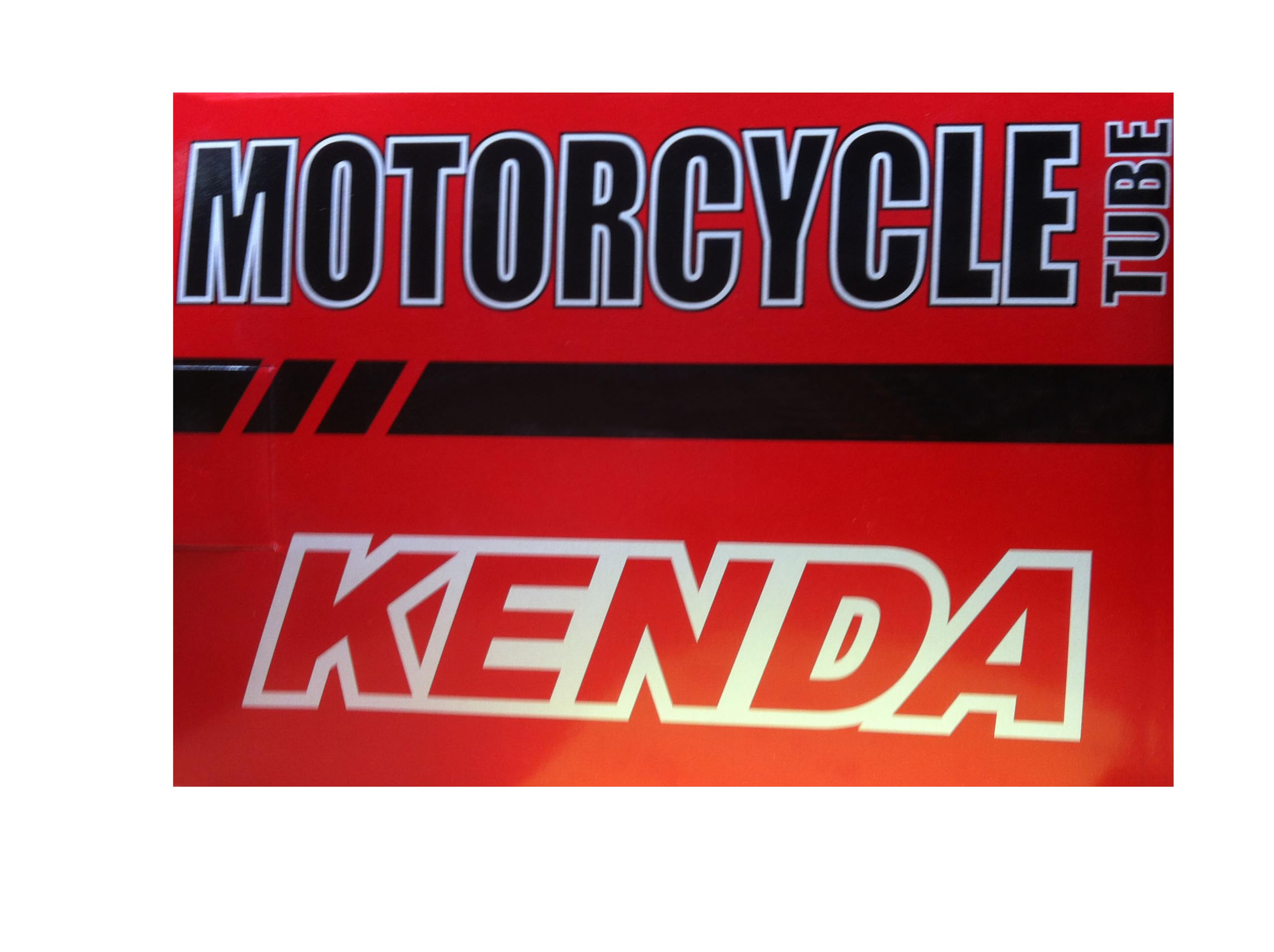 Kenda 05183420 275/300-18 Motorcycle Tube With Tr-4 Valve , Red