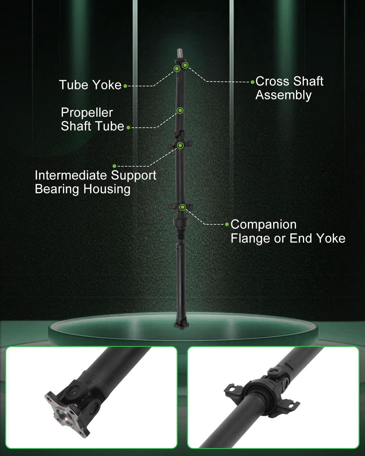 Scitoo?89.125''?Steel Rear Driveshaft Assembly Drive Shaft Prop Shaft For Lexus Rx330 For Lexus Rx350 2004-2009,For Toyota For H