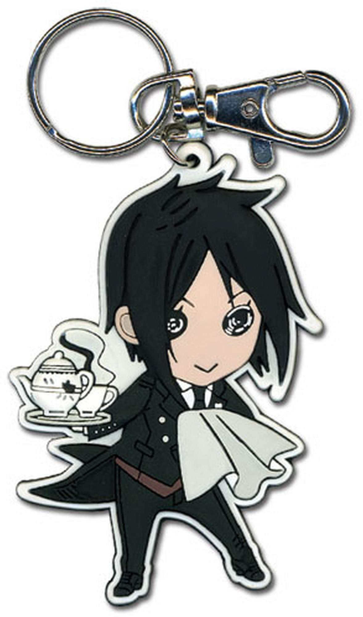 Great Eastern Entertainment Black Butler Sebastian Sd Pvc Keychain