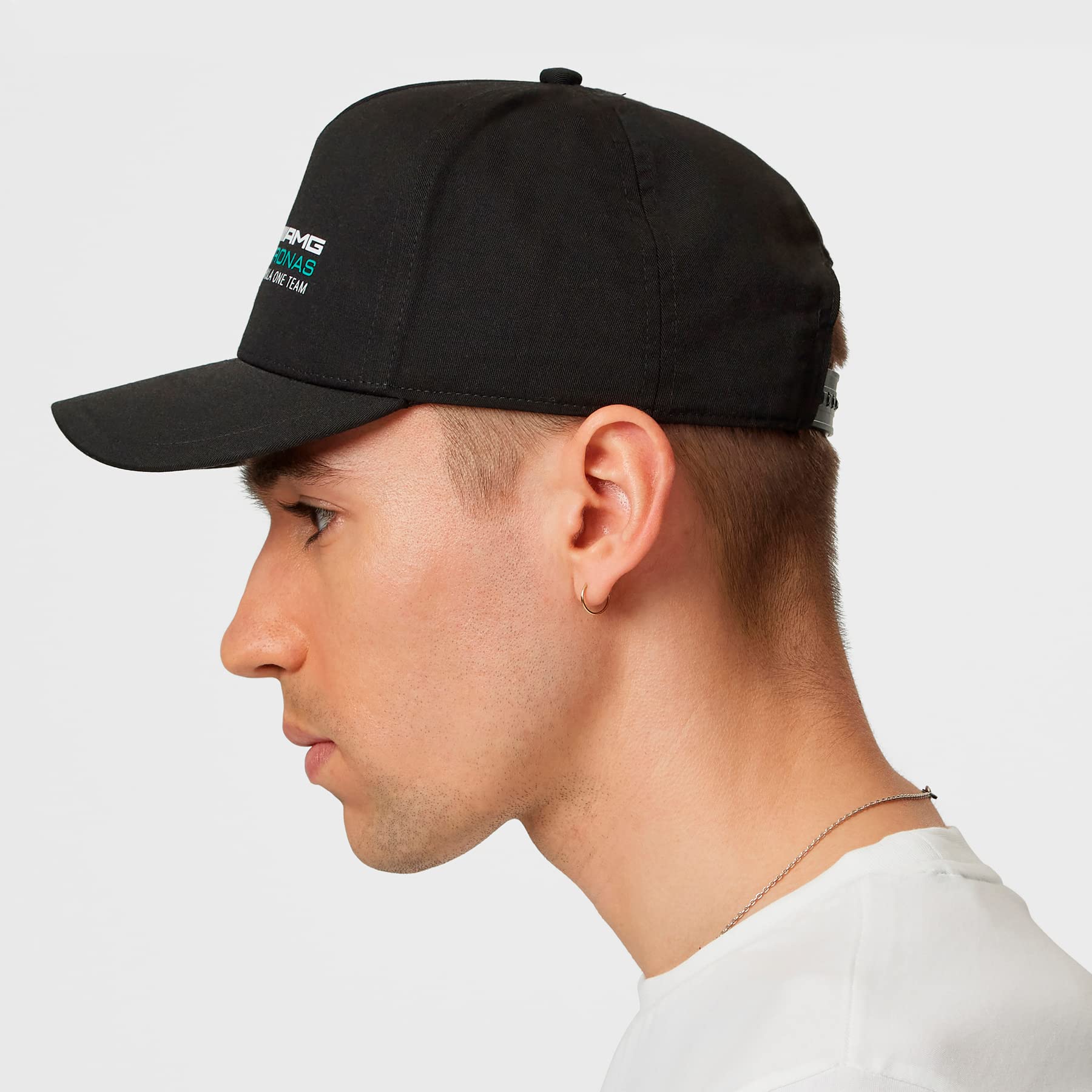 Mercedes Amg Petronas Formula One Team - Racer Hat - Black - Unisex - Size: One Size