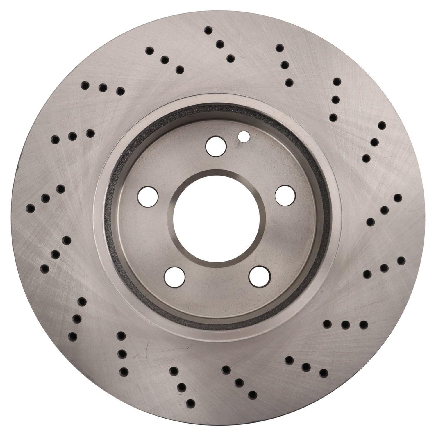 Trq Front Brake Rotors Set Compatible With 2015 Mercedes-Benz C250 2008-2012 C300