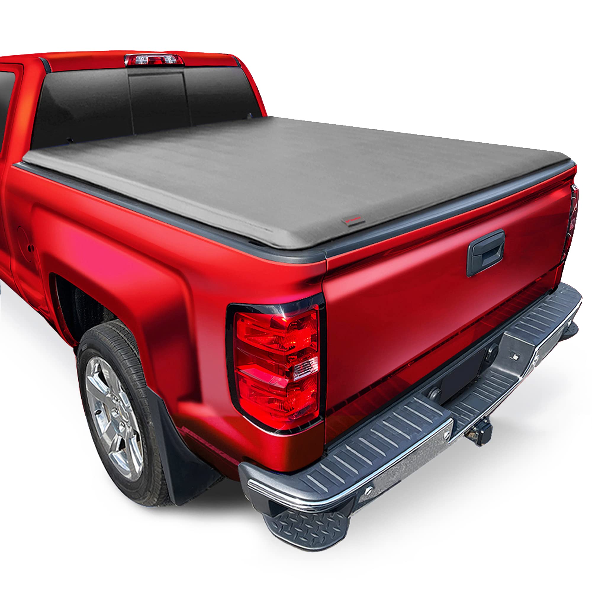 MaxMate Soft Roll-up Truck Bed Tonneau Cover Compatible with 1988-2006 Chevy Silverado GMC Sierra 1500 2500 3500HD; 2007 Classic