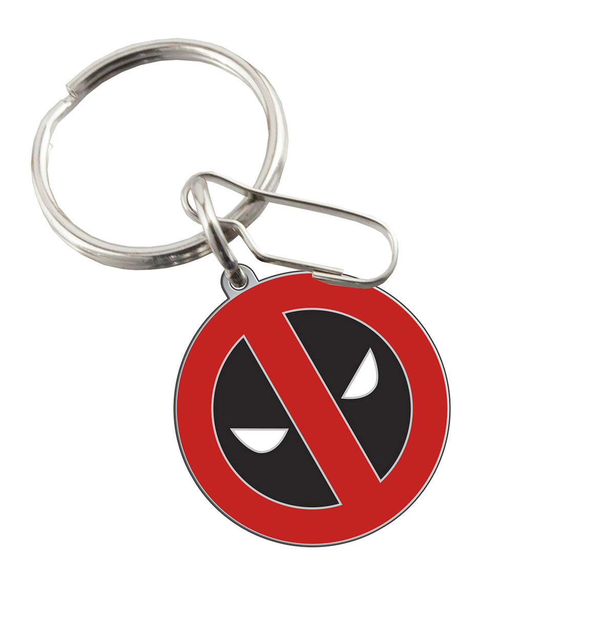 Plasticolor 004500R01 Marvel Deadpool Logo Keychain