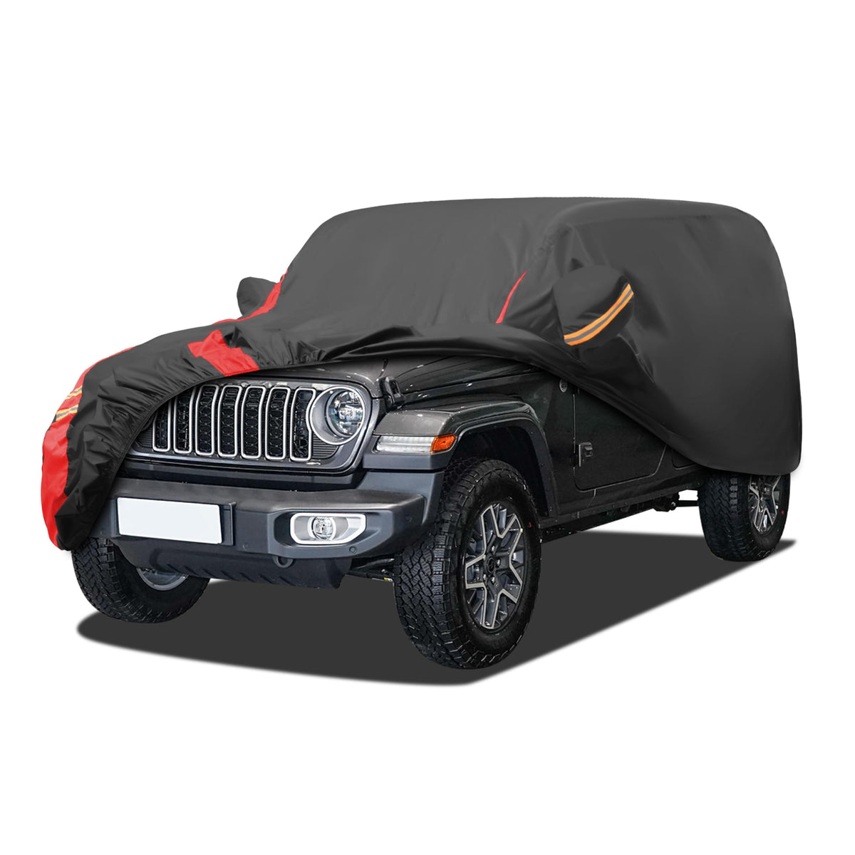 MBLCOOVERS Car Cover Automobiles Waterproof All Weater Compatible with Jeep Wrangler Cover 4 Door, Outdoor Full Exterior for Cov