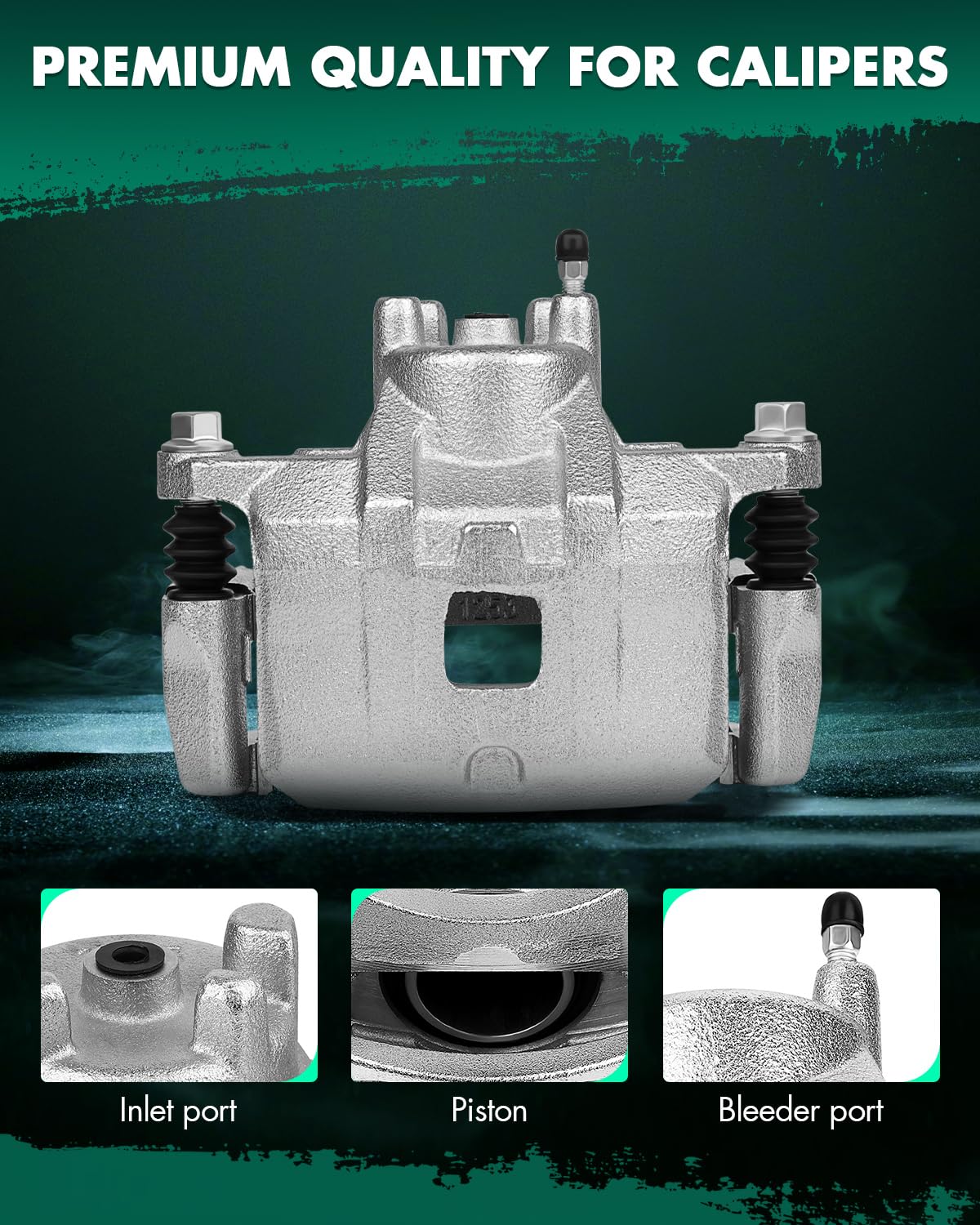 Scitoo Front Left Brake Caliper With Bracket 18B5032 Compatible For Chrysler 0 /Sebring, For Dodge Avenger 08-14 For Dodge Calib