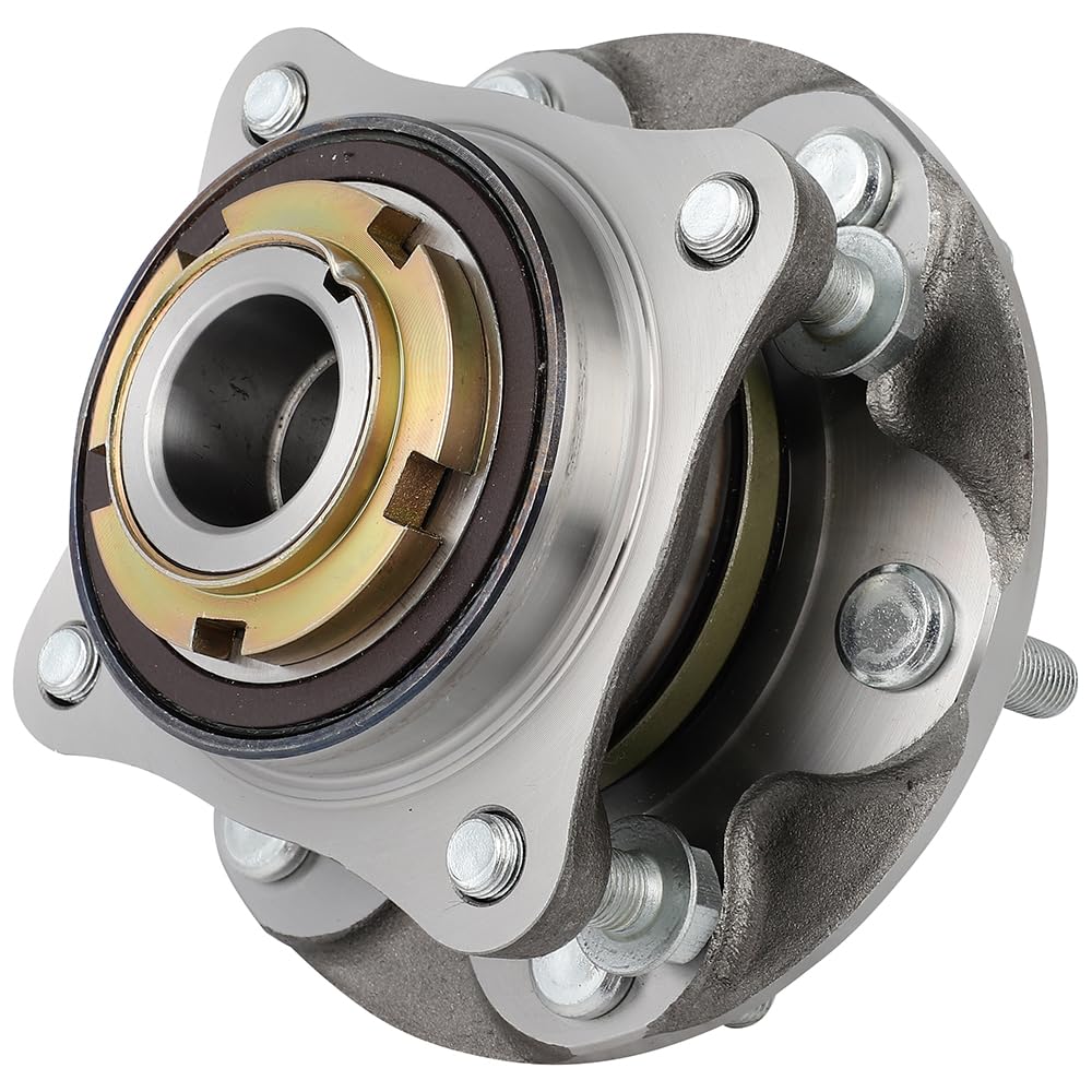 ECCPP 514194, 515103, 515204 Front Wheel Hub Bearing Assembly Compatible with: 2007-21 for Toyota Tundra Rear Wheel Drive Front 