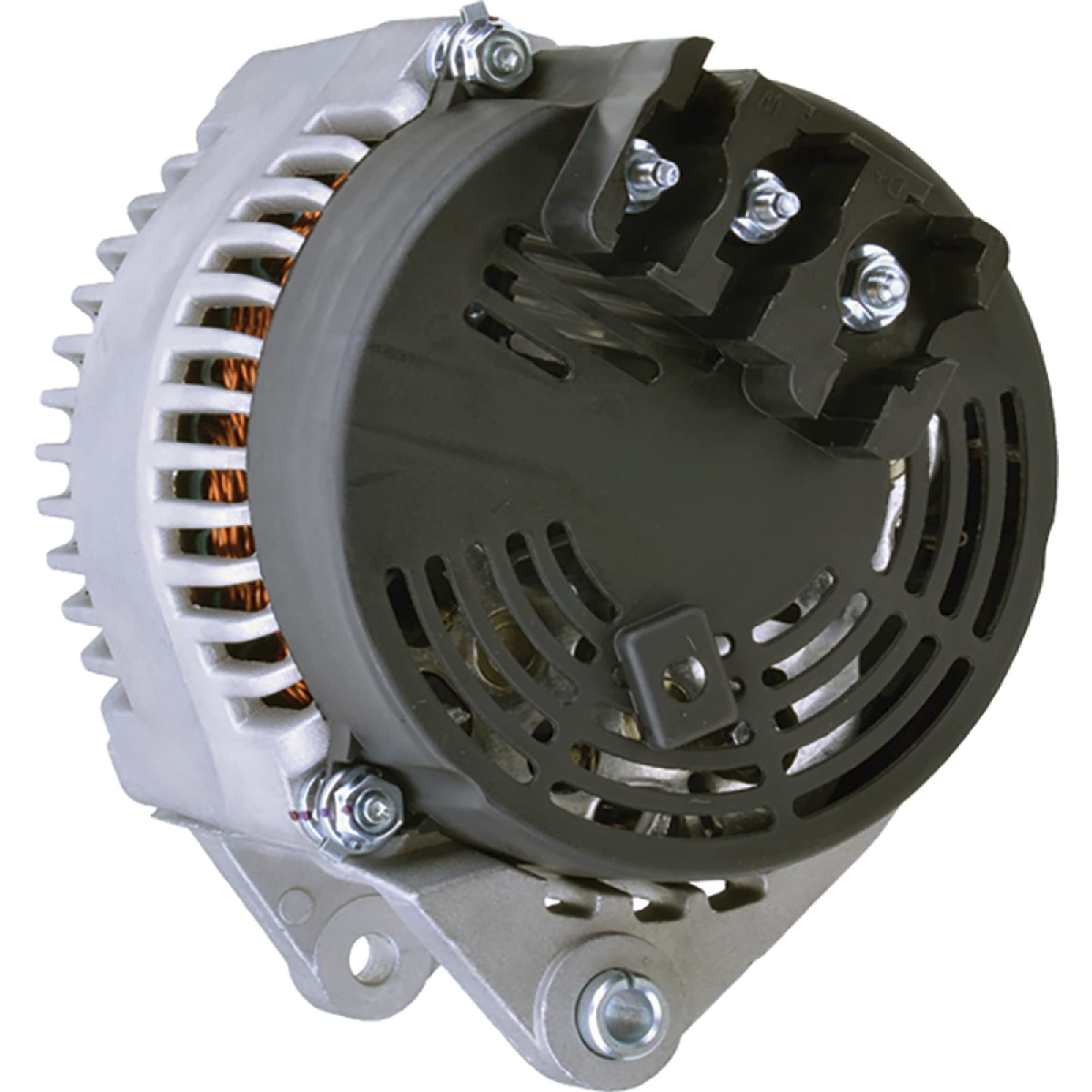 Db Electrical Rota0192 Alternator Compatible With/Replacement For 100 Amp Internal Fan Type Internal Regulator 12V Caterpillar 4
