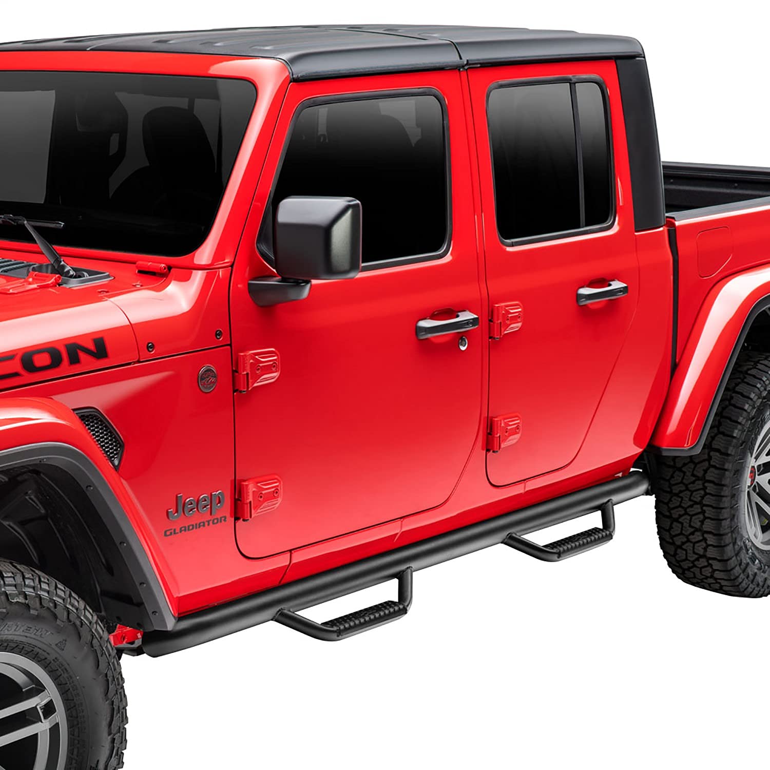 Rugged Ridge 11596.12 Spartan Nerf Bar, Black; 20-Current Jeep Gladiator Jt