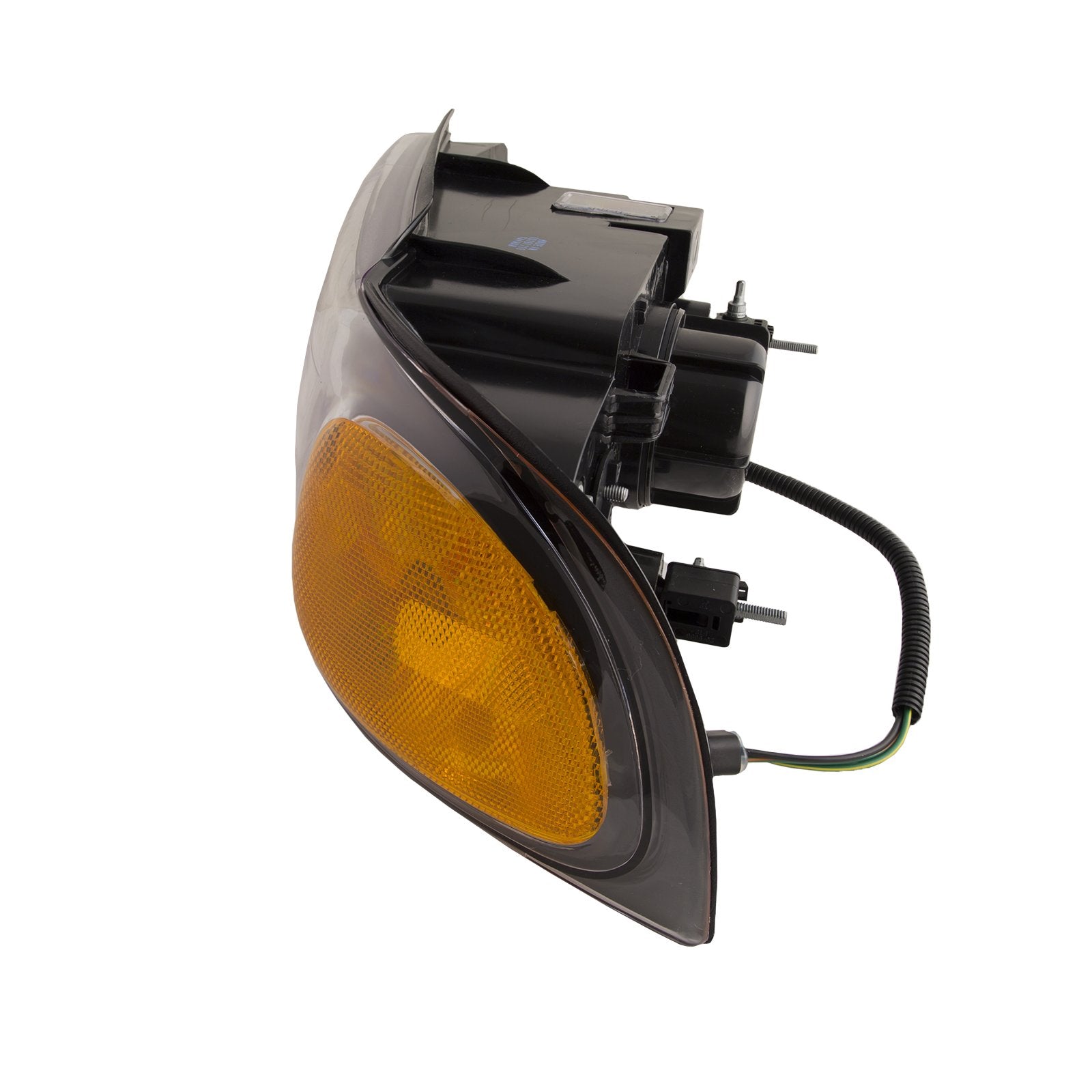 Perde Headlights Compatible With 1998-2002 Lincoln Navigator Black Housing Performance Lens Headlamps Assembly