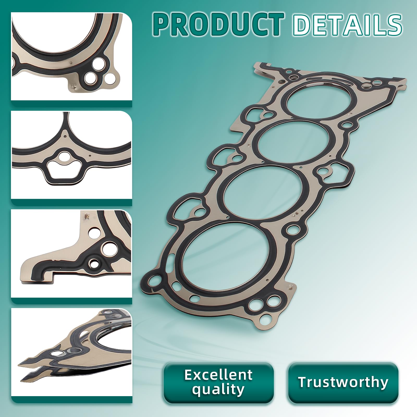 AUTOKAY 22311-2E100 Engine Cylinder Head Gasket Fits for Elantra Kona Forte 2.0L 17-20 223112E100