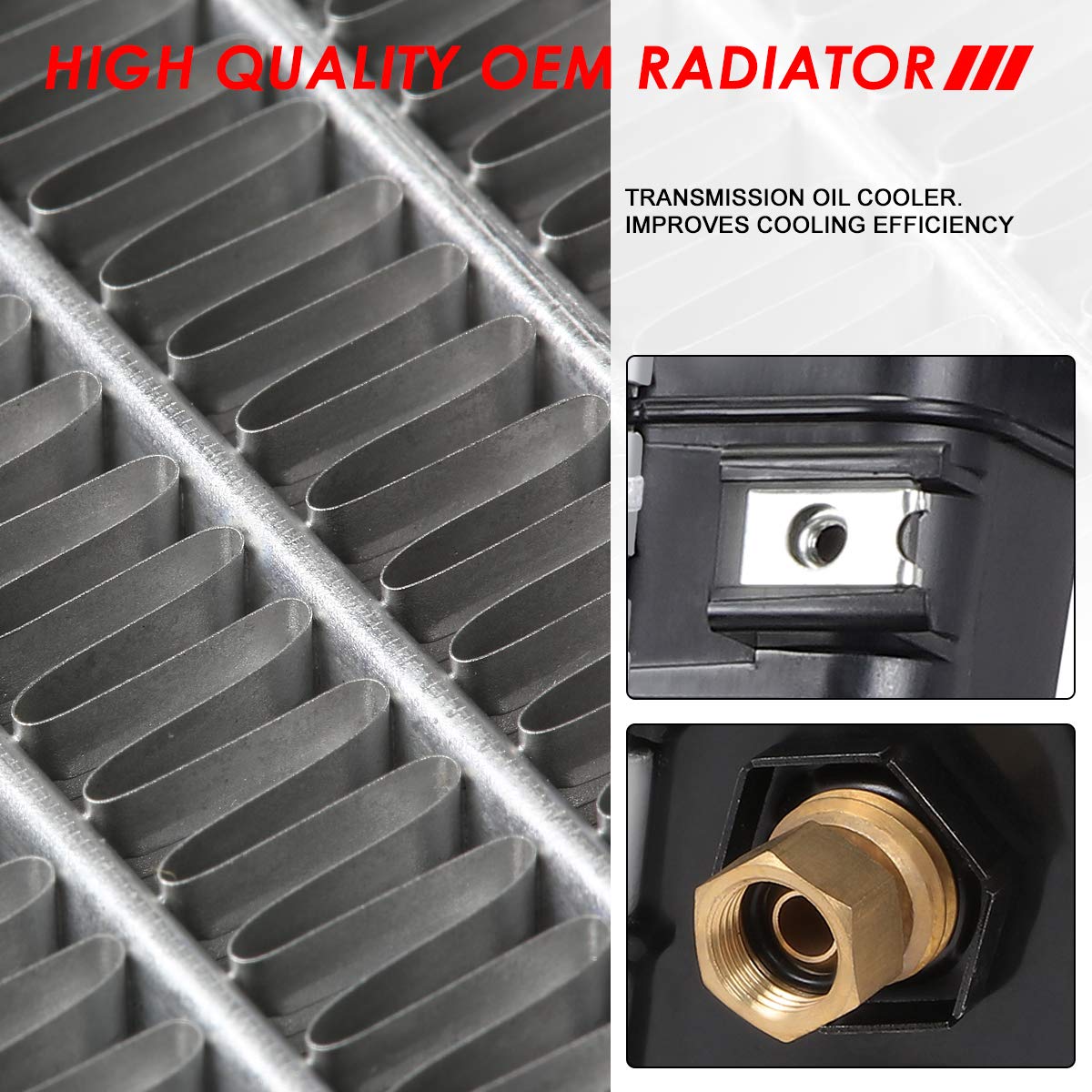 Auto Dynasty Radiator Compatible With 98-11 Ford Ranger Explorer Mazda B3000 B4000 Mercury Mountaineer 2.3L 3.0L 4.0L At, Dpi 21