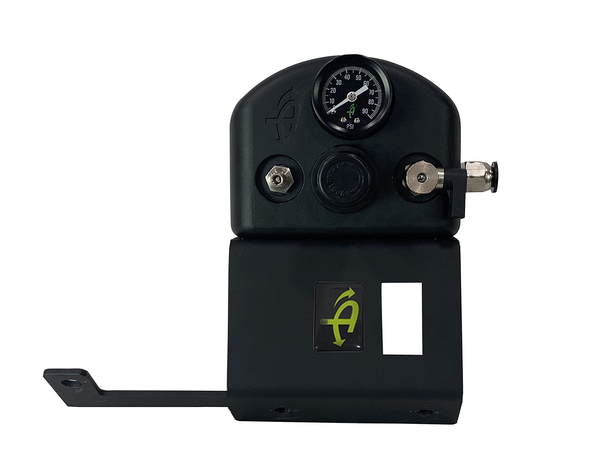 Up Down Air 237-1620: 4 Tire Inflation System-Tacoma Engine Bay Mount With Box, Fittings, Hoses & Storage Bag-Black