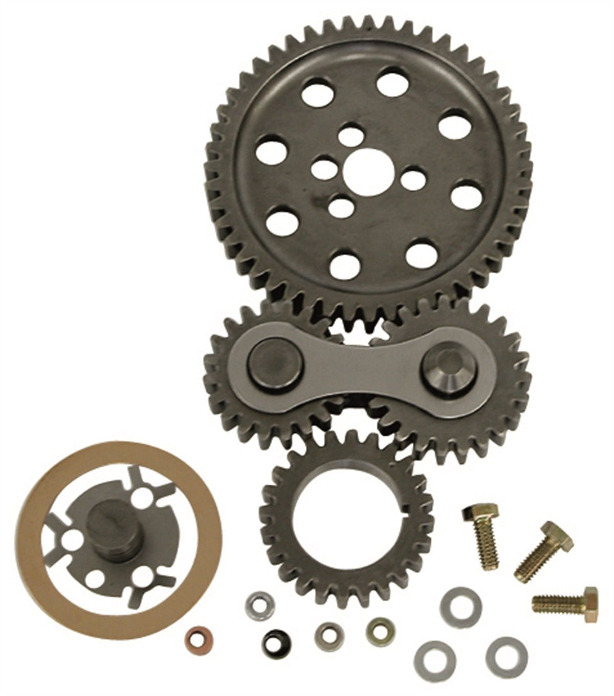 Timing Gear Drive, Dual Idler, Noisy, Steel, Big Block Chevy, Kit