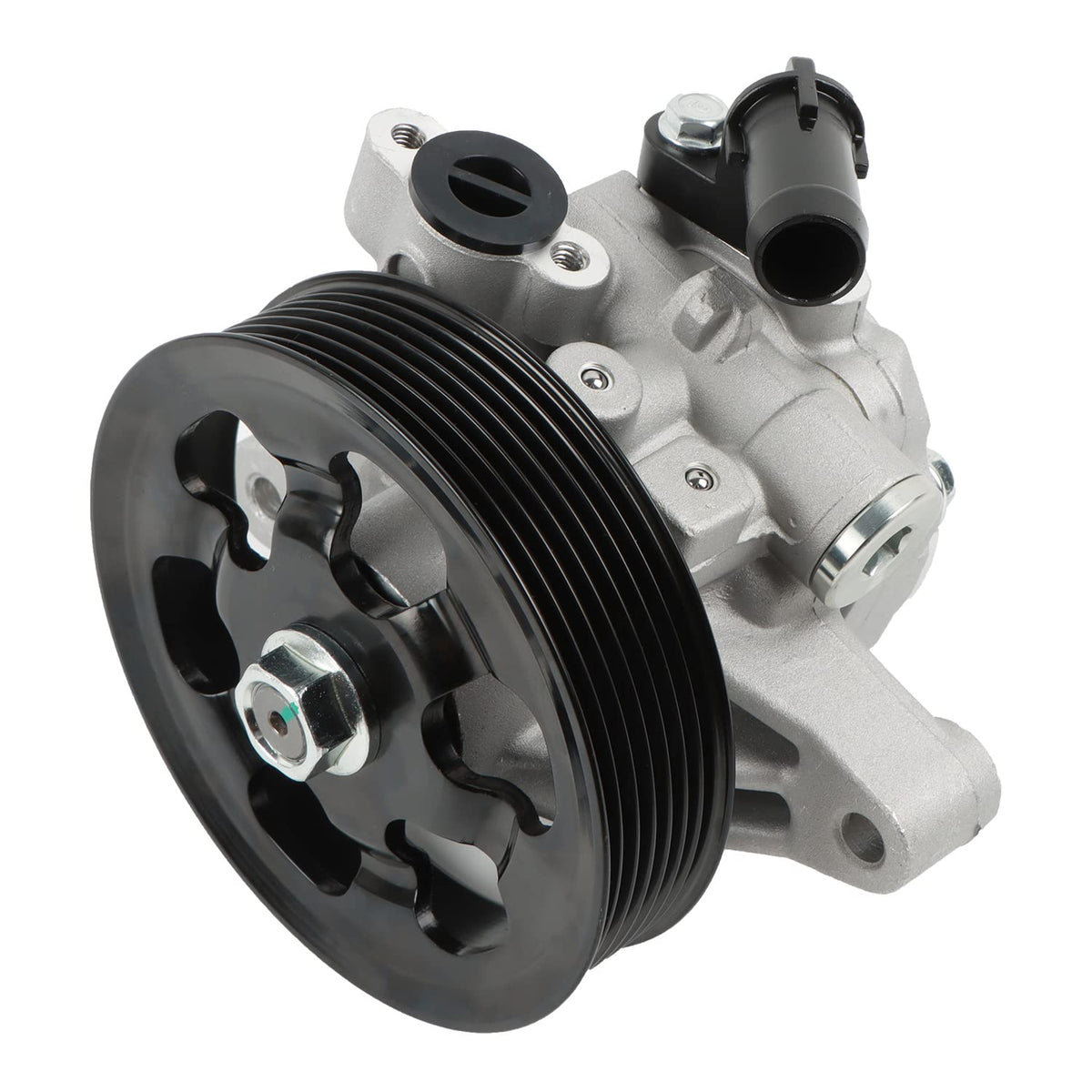 Daysyore Power Steering Pump 21-5456 With Pulley Fits For 2006 2007 2008 2009 2010 2011 Civic 1.8L, Oe-Quality Power Assist Pump, Replace Oe 21-5456 55-5822 56110-Rna-A01 36-215668
