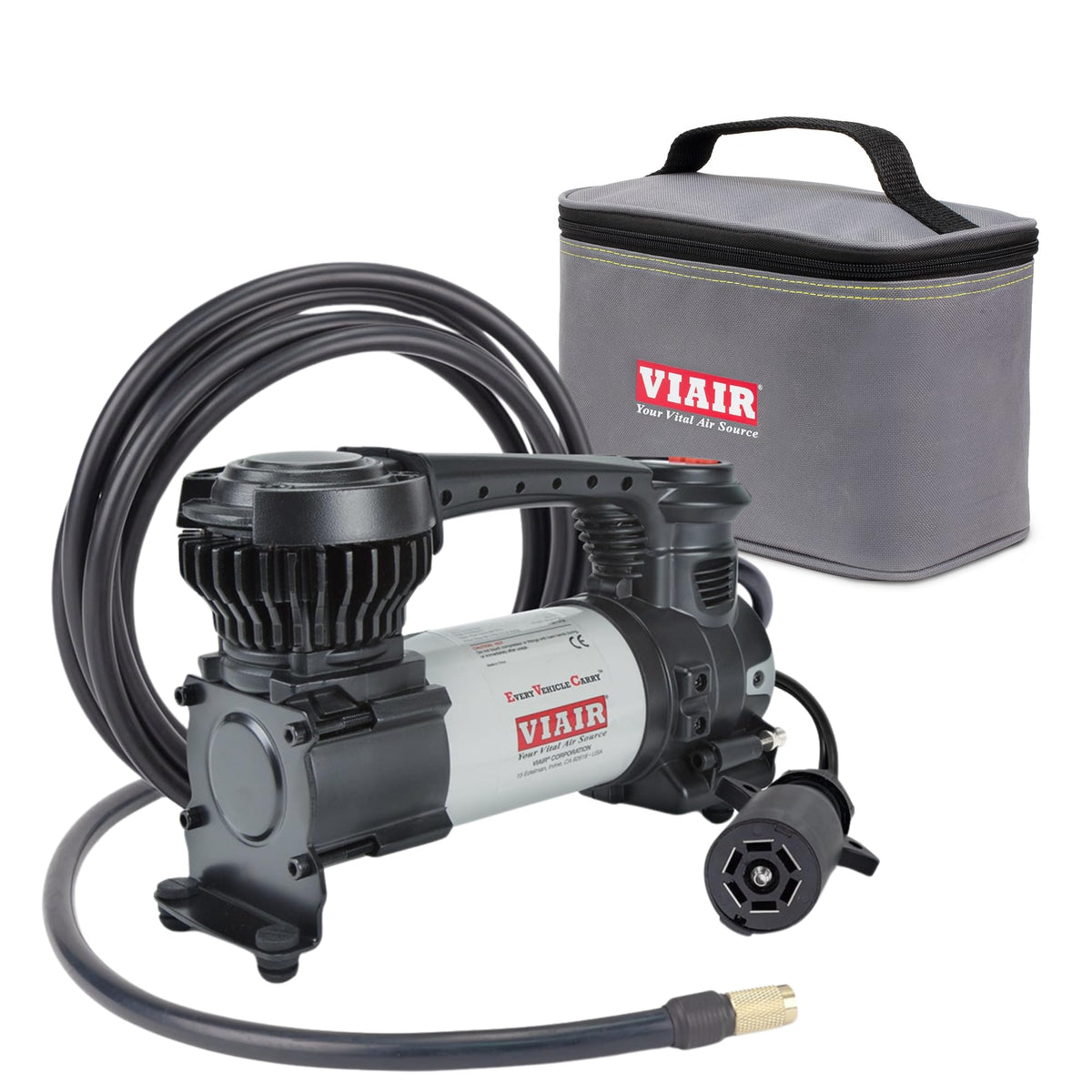 Viair Digital Evc88P7 - Portable Air Compressor Tire Inflator For Car, Truck, Suv & Rv | Preset Automatic Shut Off Feature | 7-W