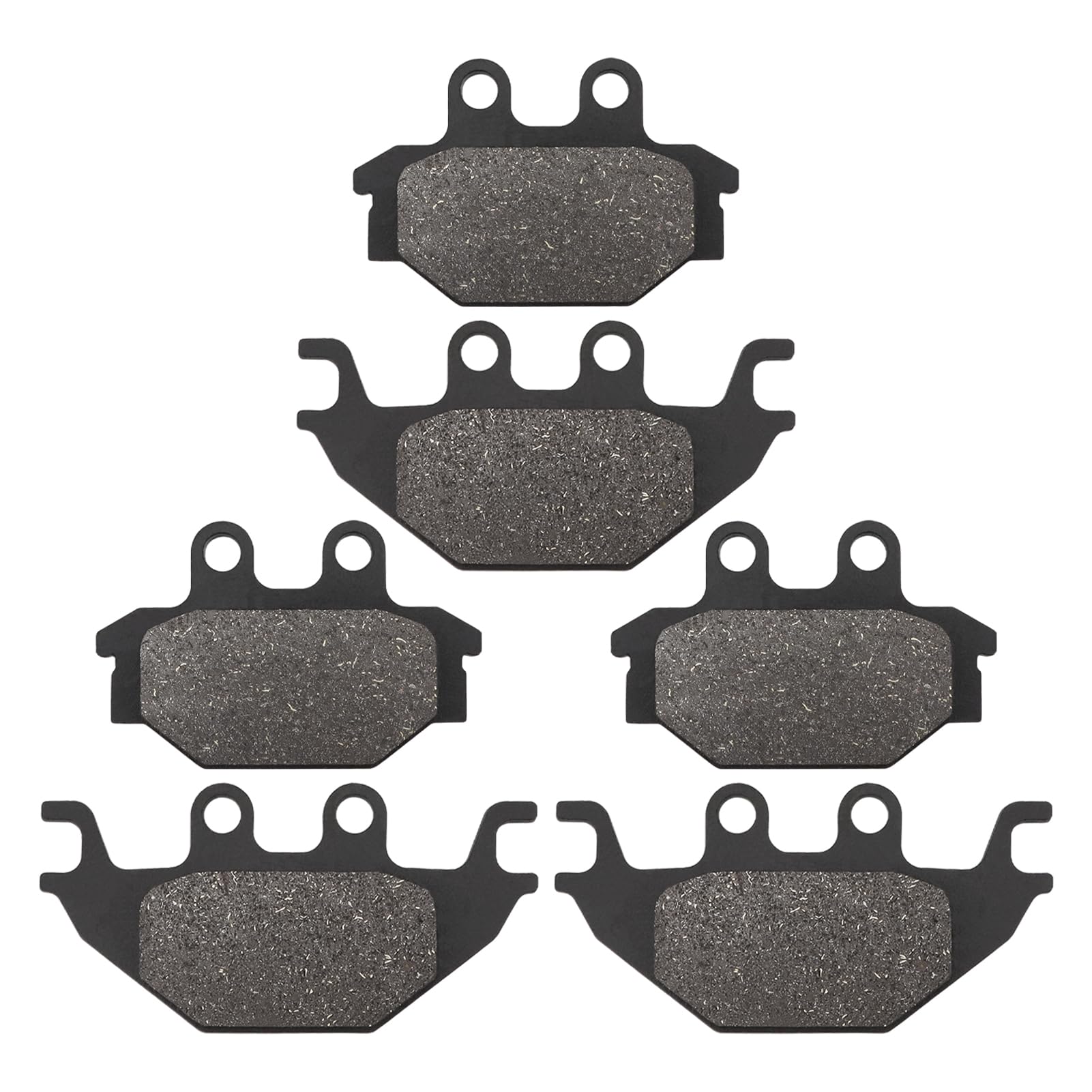 Zicoo Brake Pads For Can Am Ds250 Ds 250 For Kawasaki Kvf300 Brute Force 300 Mxu 270 300 500 Uxv 450I 500 700 4X4 Quadlander 300