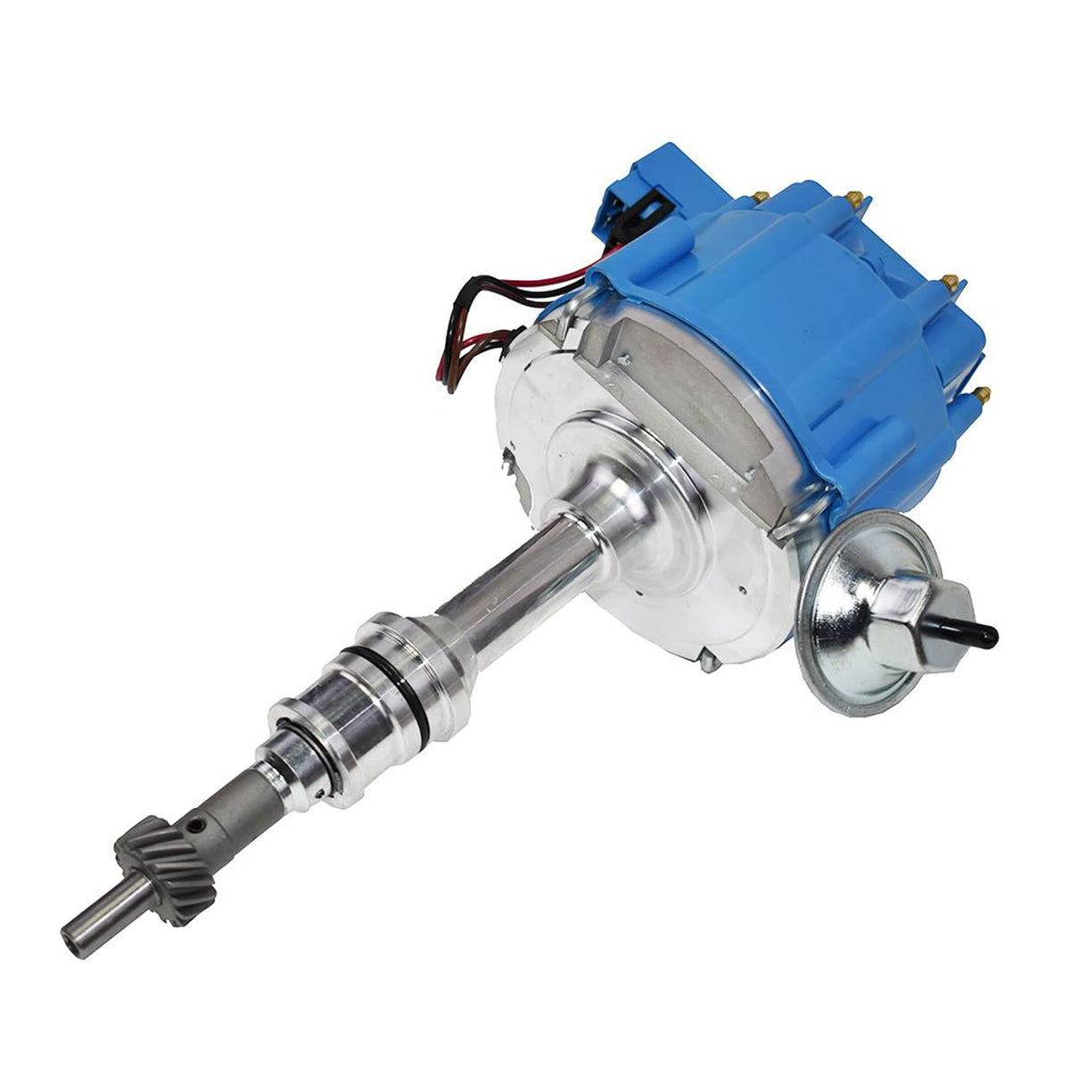 A-Team Performance Hei Complete Distributor 65K Coil, 8 Cylinders, Small Block Compatible With Ford 260 289 302 5.0 V8 One-Wire 