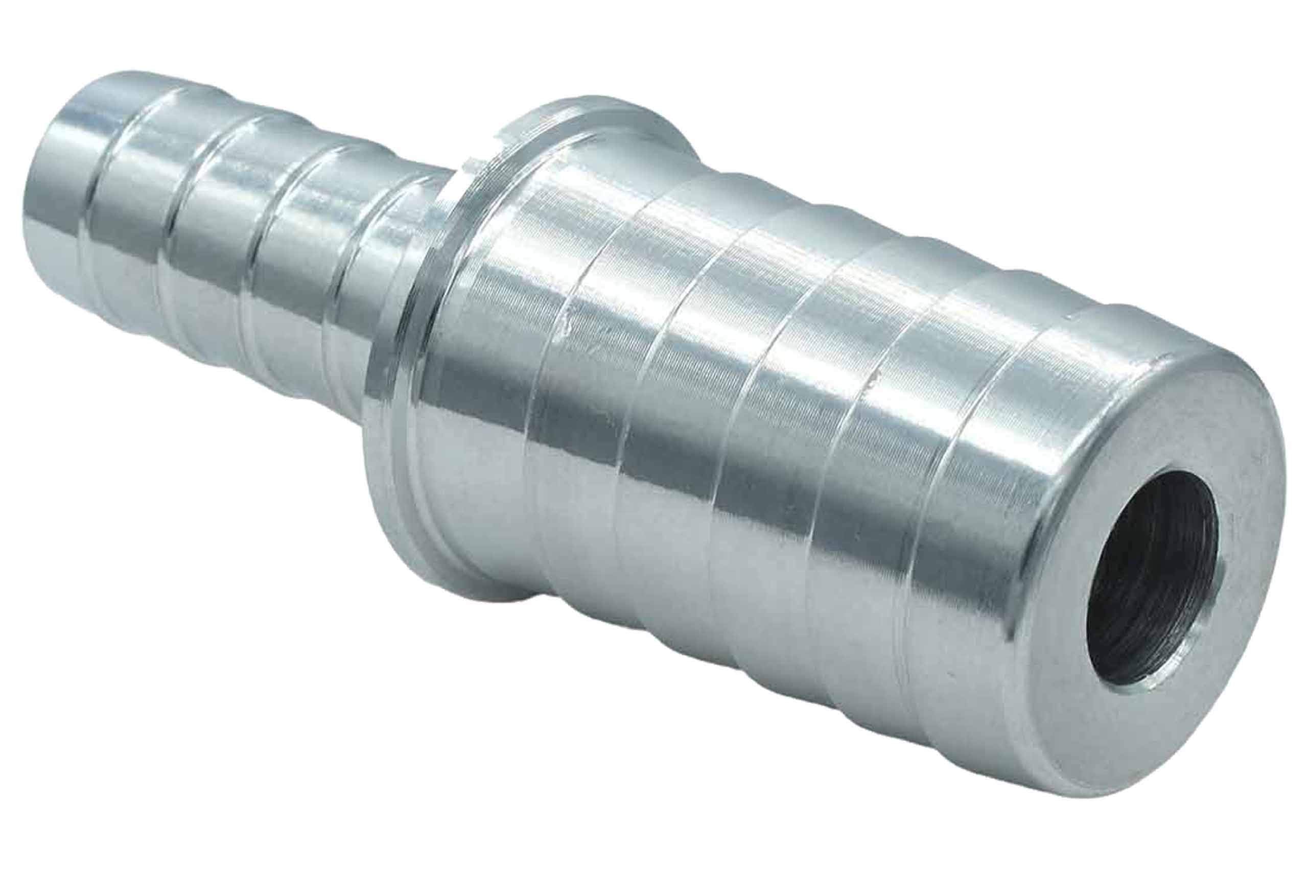 Ict Billet 5/8 To 3/8 Inch Hose Barb Splice Coupler Reducer Repair Fitting Adapter Connector Radiator Coolant Intercooler Heat E