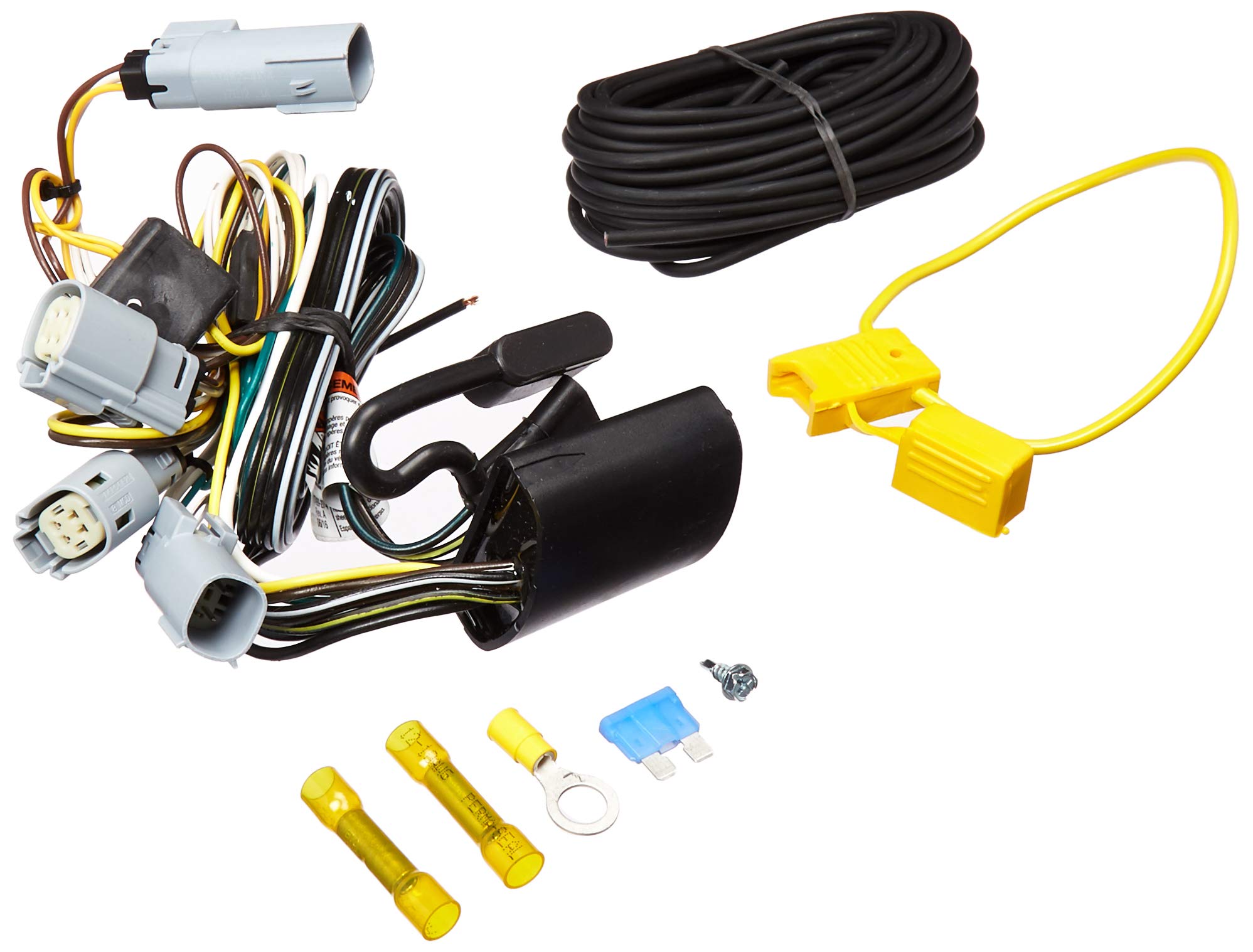Draw-Tite Tekonsha T-One T-Connector Harness, 4-Way Flat, Compatible with Select Chrysler Pacifica, Voyager