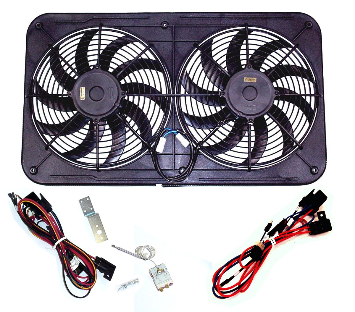 Maradyne MJS26KC Jetstreme II 12'' 160W Dual Fan with MFA100 and MFA111 Harness