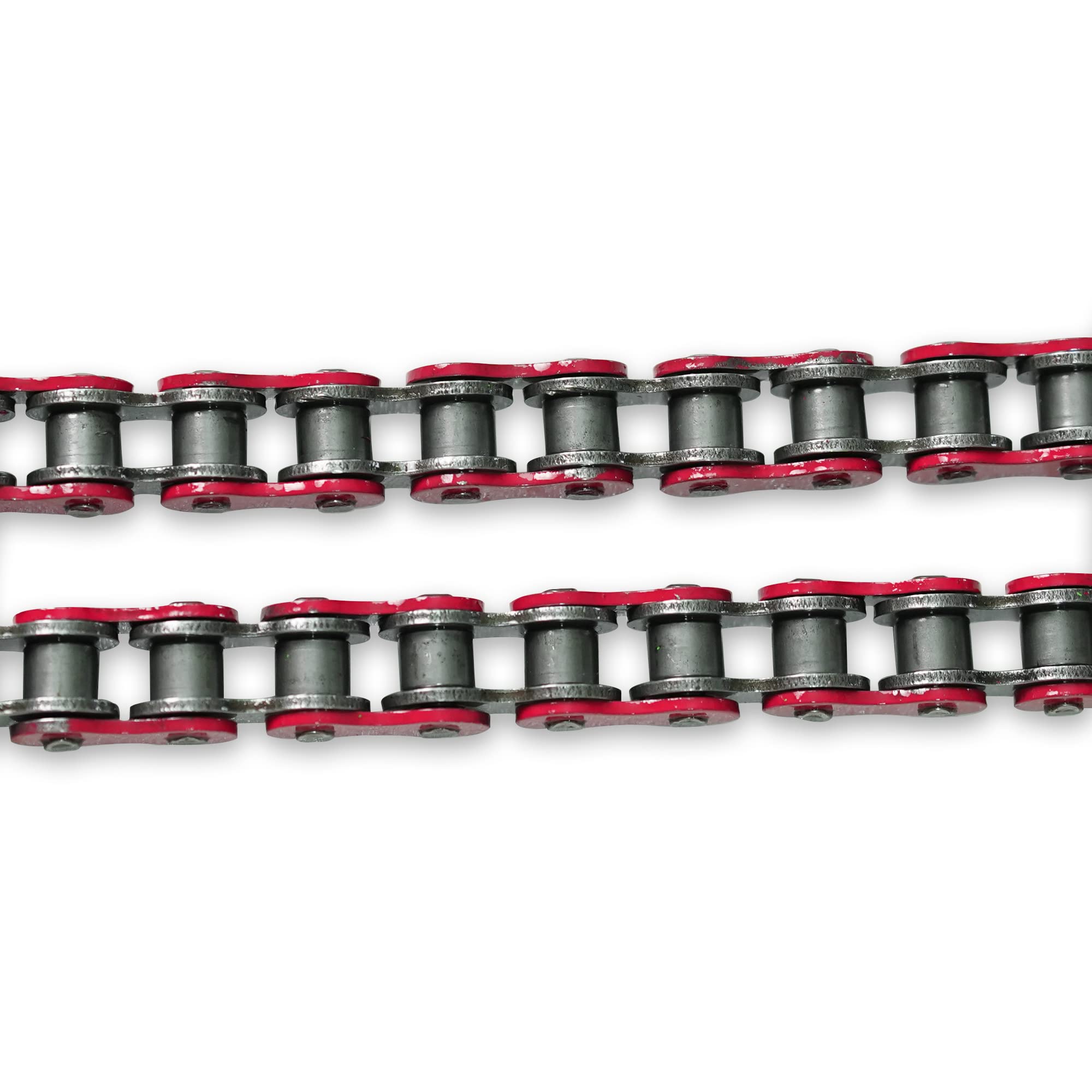 CLEO 420 Motorcycle Chain+ Chain Breaker, 420 Standard Roller Chain 140 Links Heavy Duty Drive Chain for 50cc 70cc 90cc 110cc 12