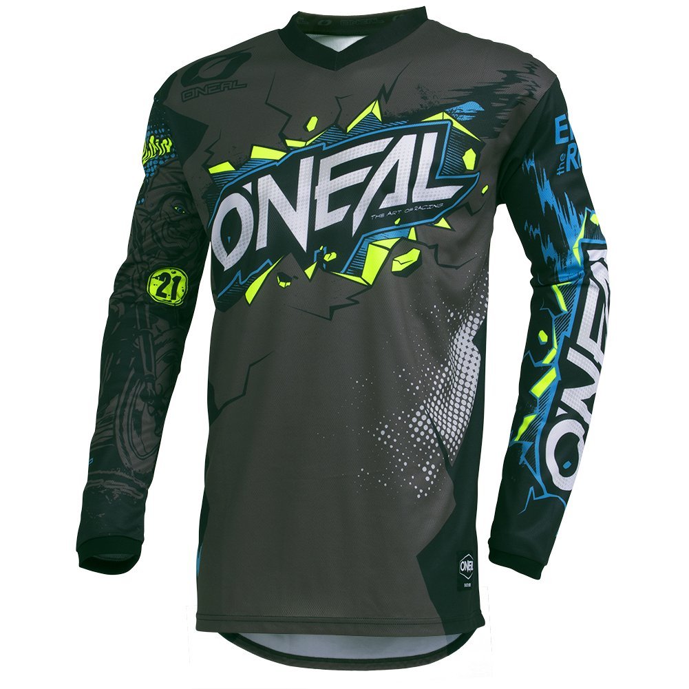 Oneal 2021 Element Villain Jersey - Grey - Large