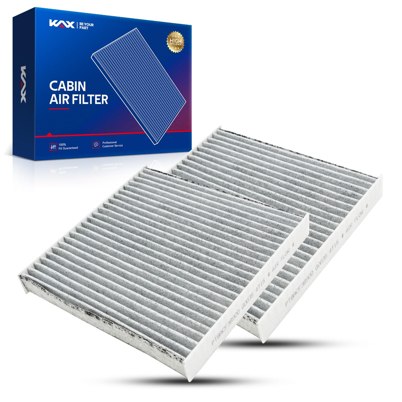 Kax Cabin Air Filter, Cf12156 Replacement For X3 2.0L 2013-2017, X3 3.0L 2011-2017, X4 2.0/3.0L 2015-2018, Strong Adsorption W/U