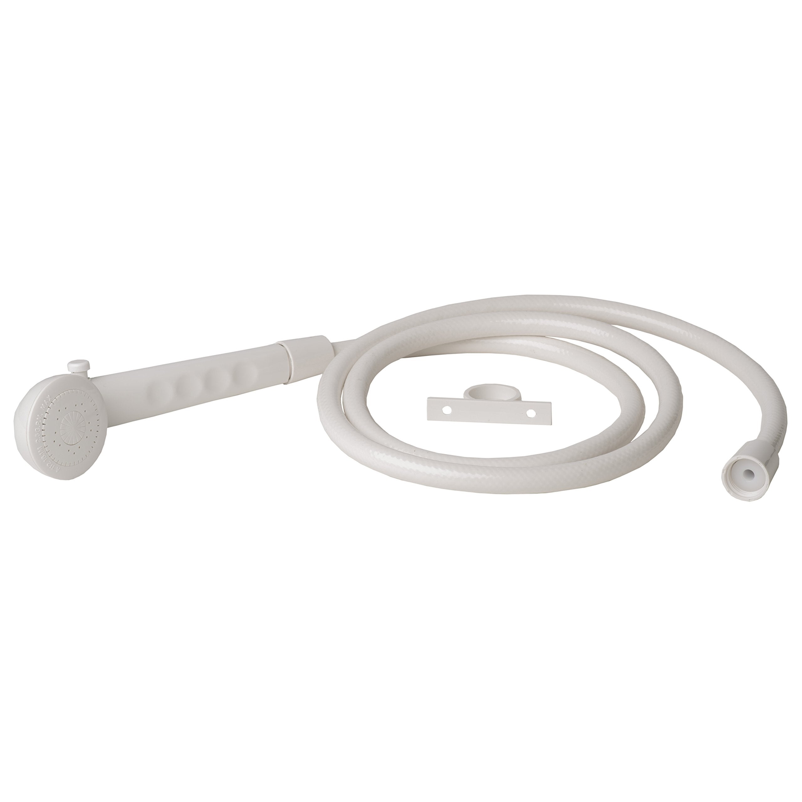 Laguna Brass 3220Wt/4120Wt Rv/Motorhome Two Handle Non-Metallic Diverter Valve With Matching Hand Shower Set, White Finish