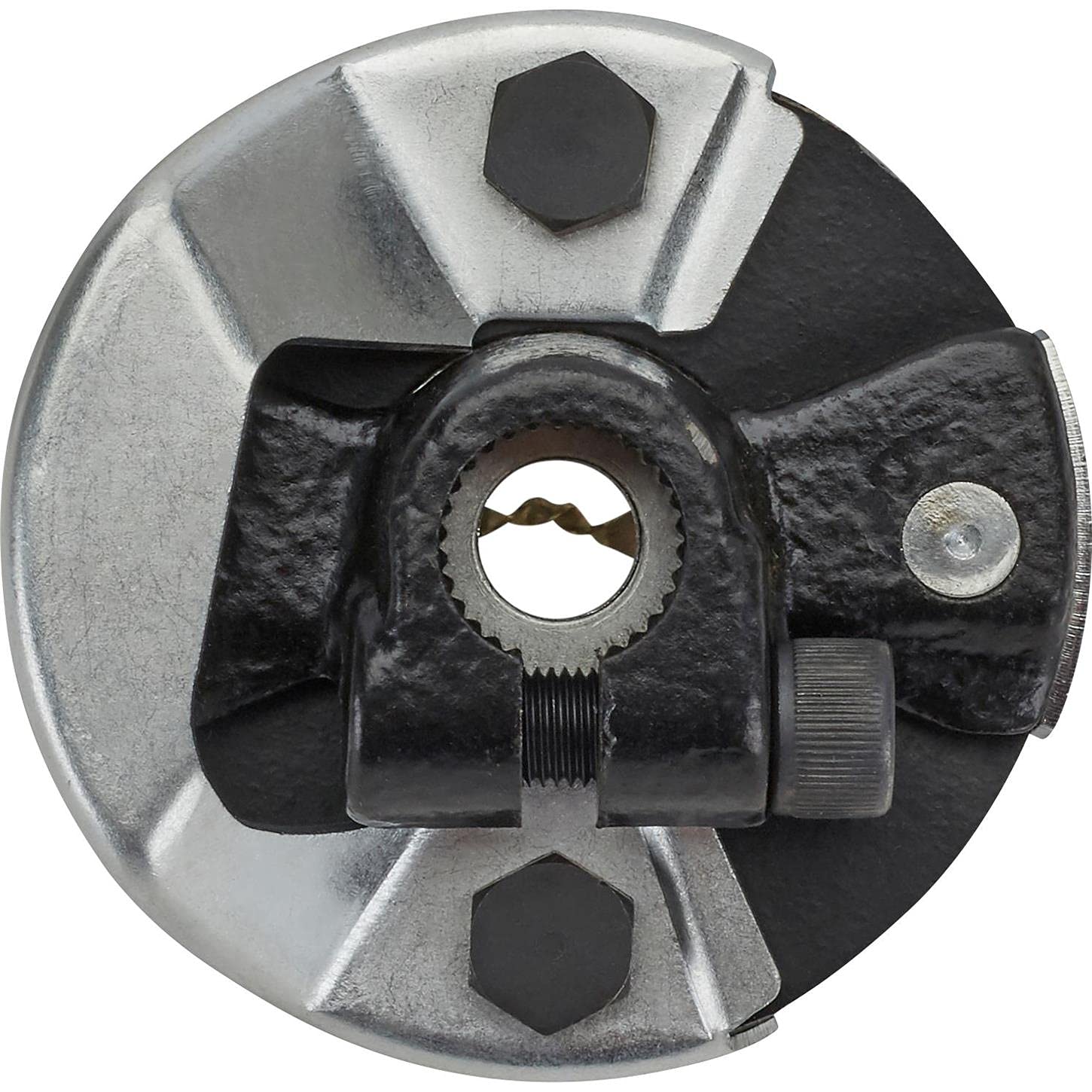 GM-Style Steering Shaft Rag Joint: 3/4-30 Spline, 3-1/4' OD, For GM Car Repair & Update, Attaches to Original Column Plate, 2-1/2' Bolt Hole Centering, Compatible with Steering Box
