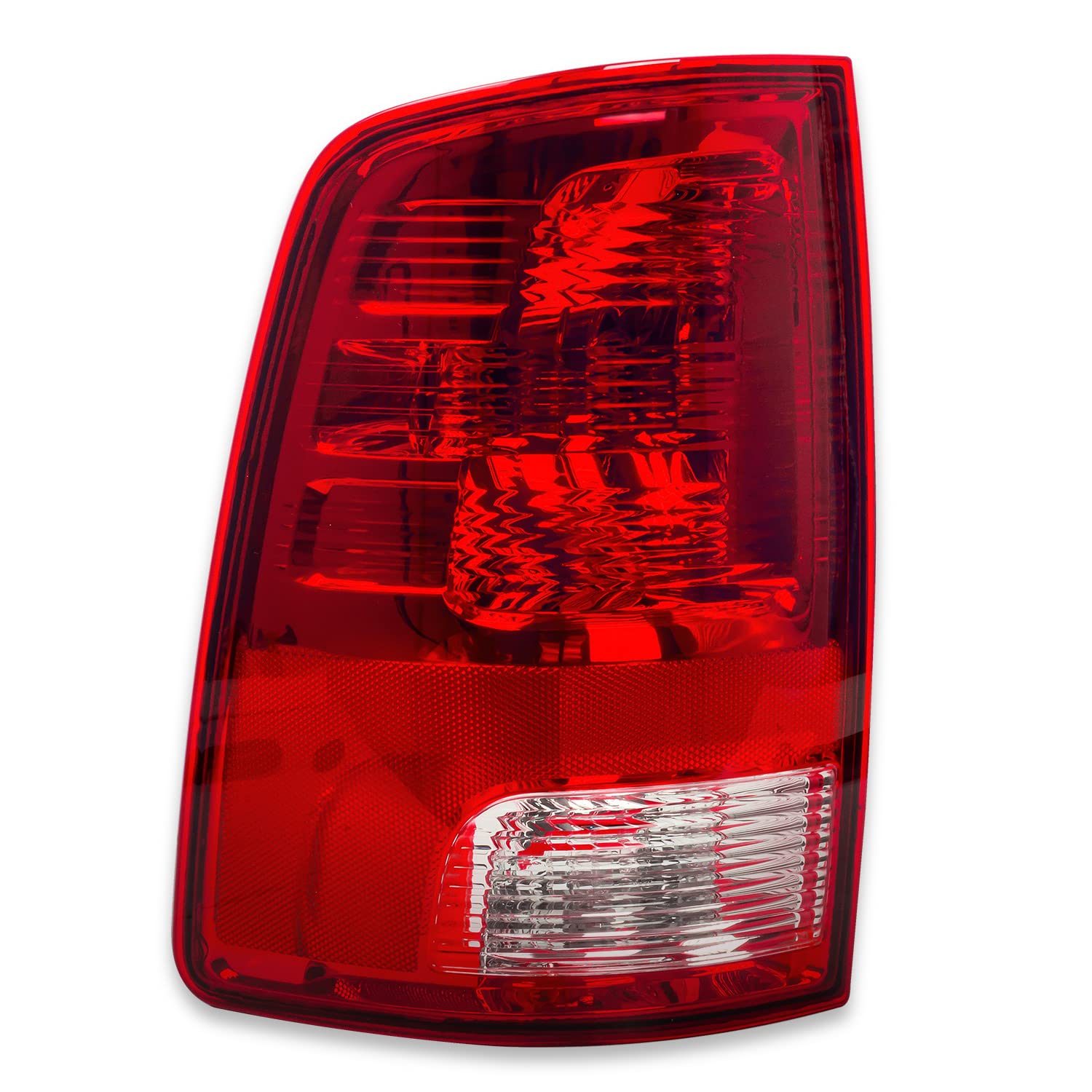 Ransoto Driver Side Tail Light Compatible With 2009-2018 Dodge Ram 1500 2500 3500 Left Rear Taillight Brake Lamp With Bulb Repla