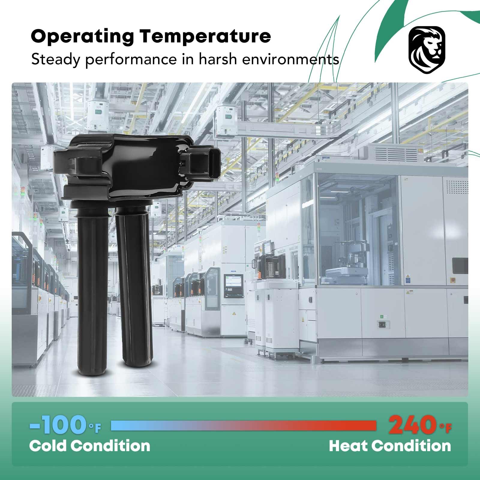 Yhtauto Set Of 8 Ignition Coil Pack Replacement For Dodge Challenger Charger Durango Magnum Ram 1500 2500 3500, Jeep Grand Chero