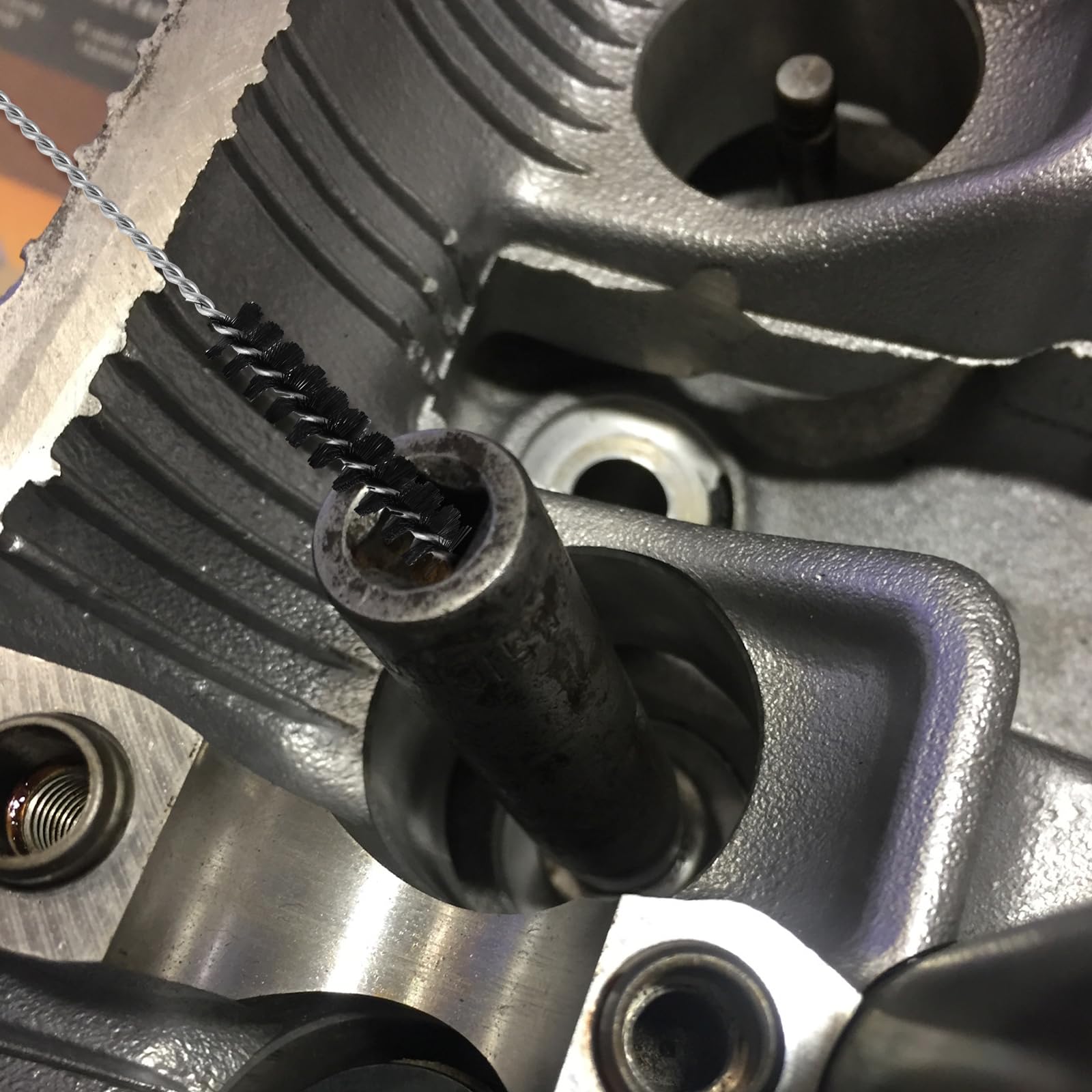 Cobee Carburetor Carbon Dirt Jet Remove Cleaner, 13 Cleaning Wires Set, 10 Cleaning Needles, 5 Nylon Brushes Tool Kit, 1 Sharp Pick Tool Kit For Motorcycle Atv Moped Welder Carb Chainsaw Spray (4Pcs)