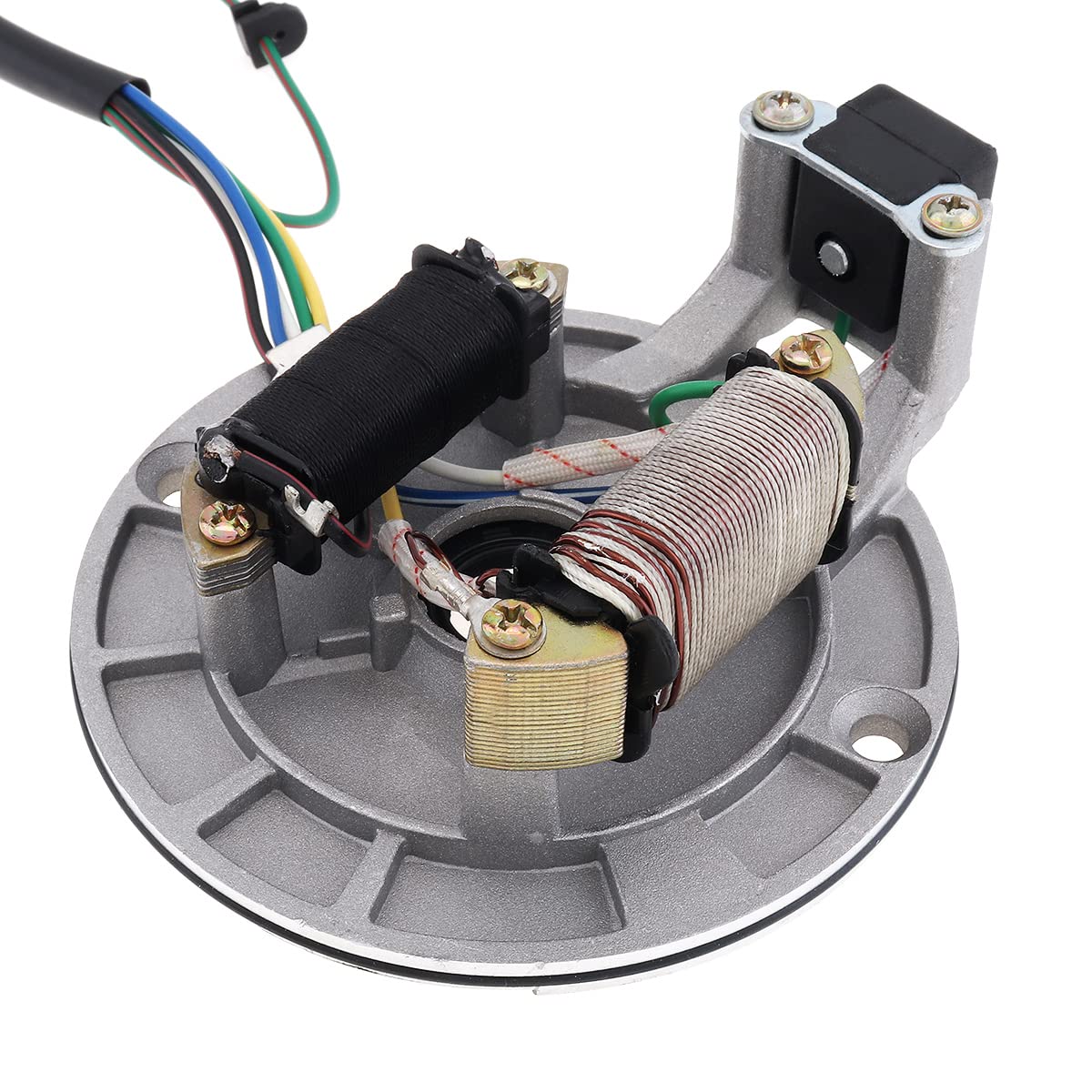 Windance 2 Coil Ignition Magneto Stator Plate for 50cc 70cc 90cc 110cc 125cc Chinese Dirt Bike Taotao Kazuma SSR Baja ATV Quad 4