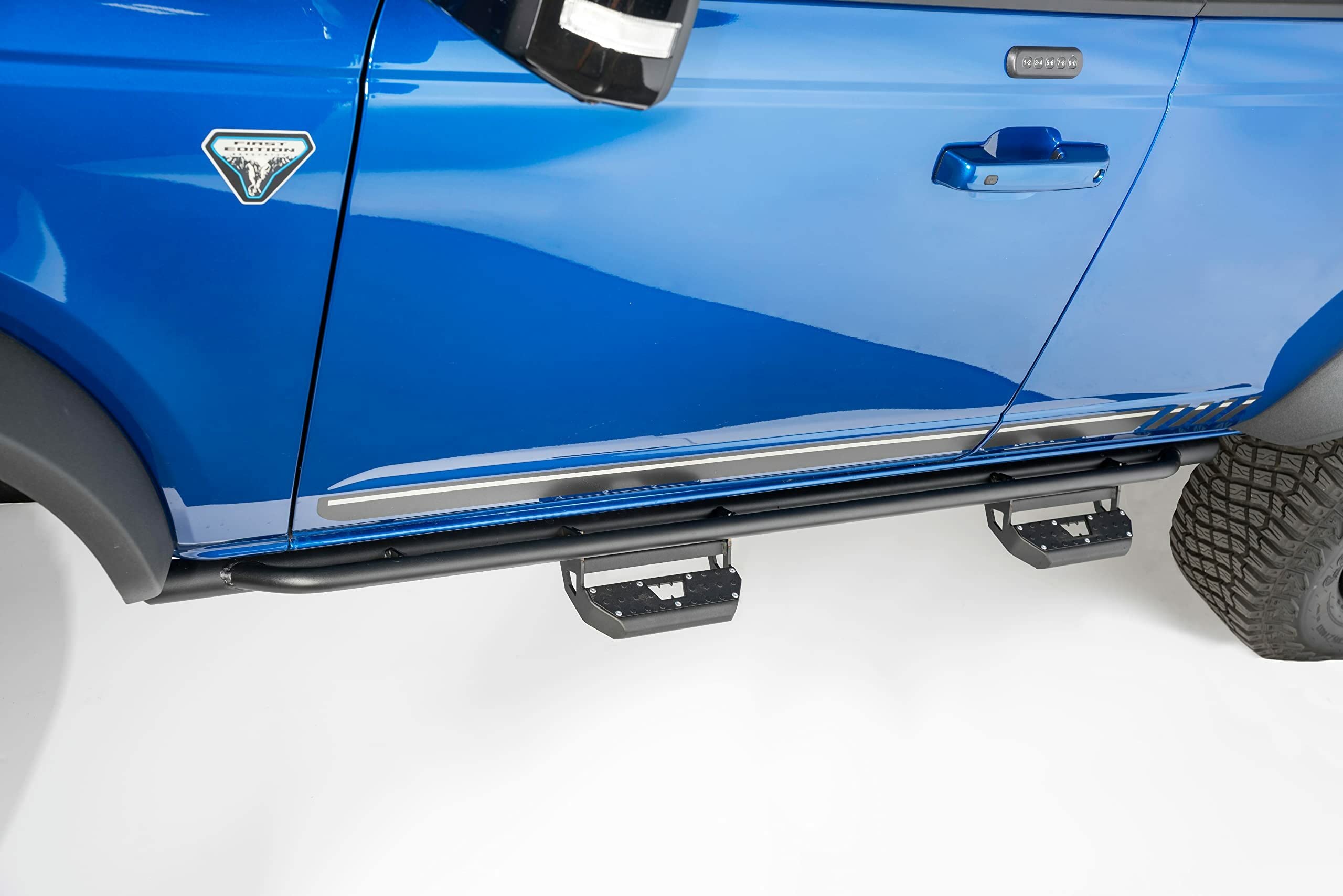 Warn Industries 108005 Ford Bronco Rock Sliders [4-Door]