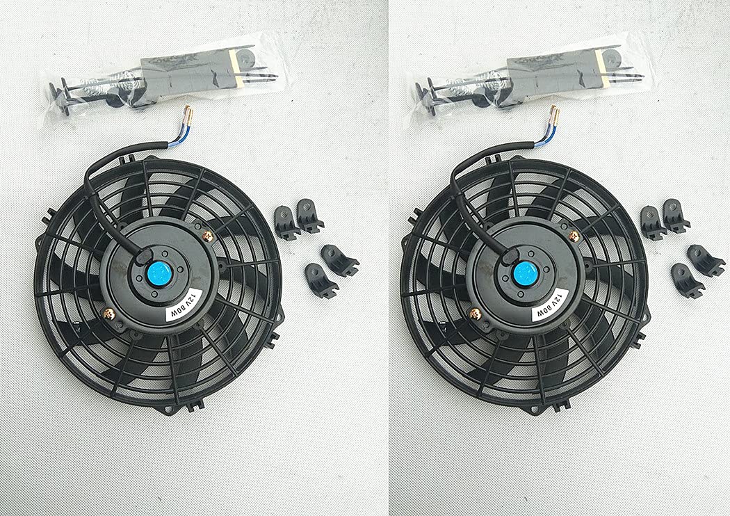 3 Row Aluminum Radiator + 2X Fans For Pontiac Fiero At 1984-1988 1985 1986 1987