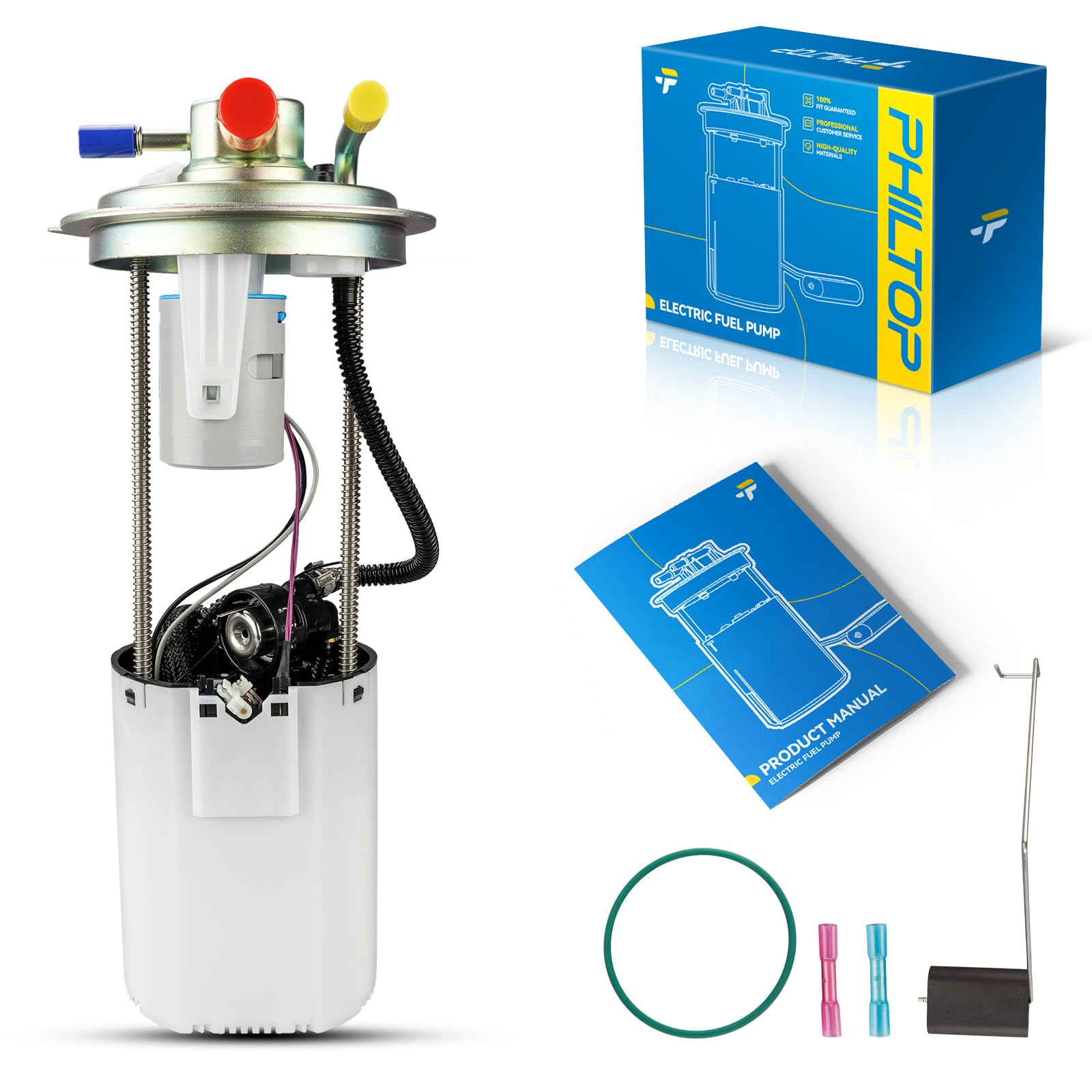 PHILTOP FG0340 Electric Fuel Pump Assembly Replacement for Silverado 1500 2004-2006 V8 5.3L, Silverado 2500 HD 2004-2006 V8 6.0L