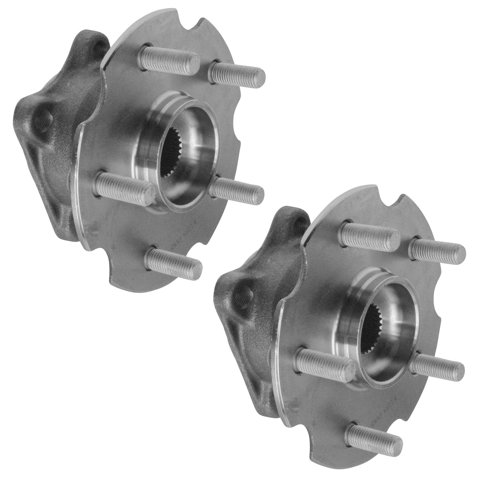 Trq Rear Wheel Hub Bearings Assembly Set Compatible With 2015-2017 Lexus Nx200T 2018-2021 Nx300 2015-2021 Nx300H 2006-2018 Toyot