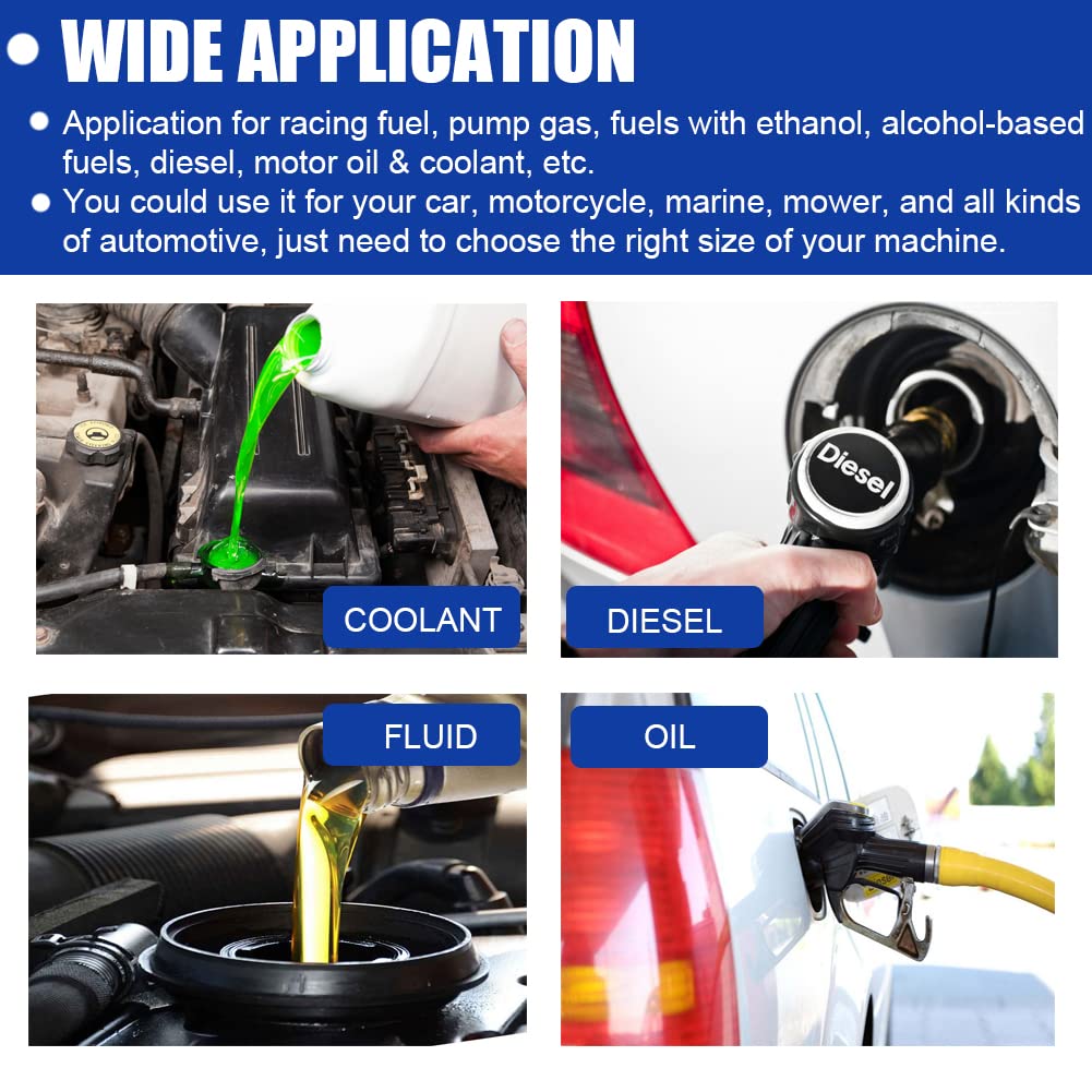 3/8 Fuel Line 6An Transmission Cooler Hose 20Ft High Pressure Marine Braided Fuel Injection Hose For Oil, Gas, Fuel, Diesel, Hydraulic