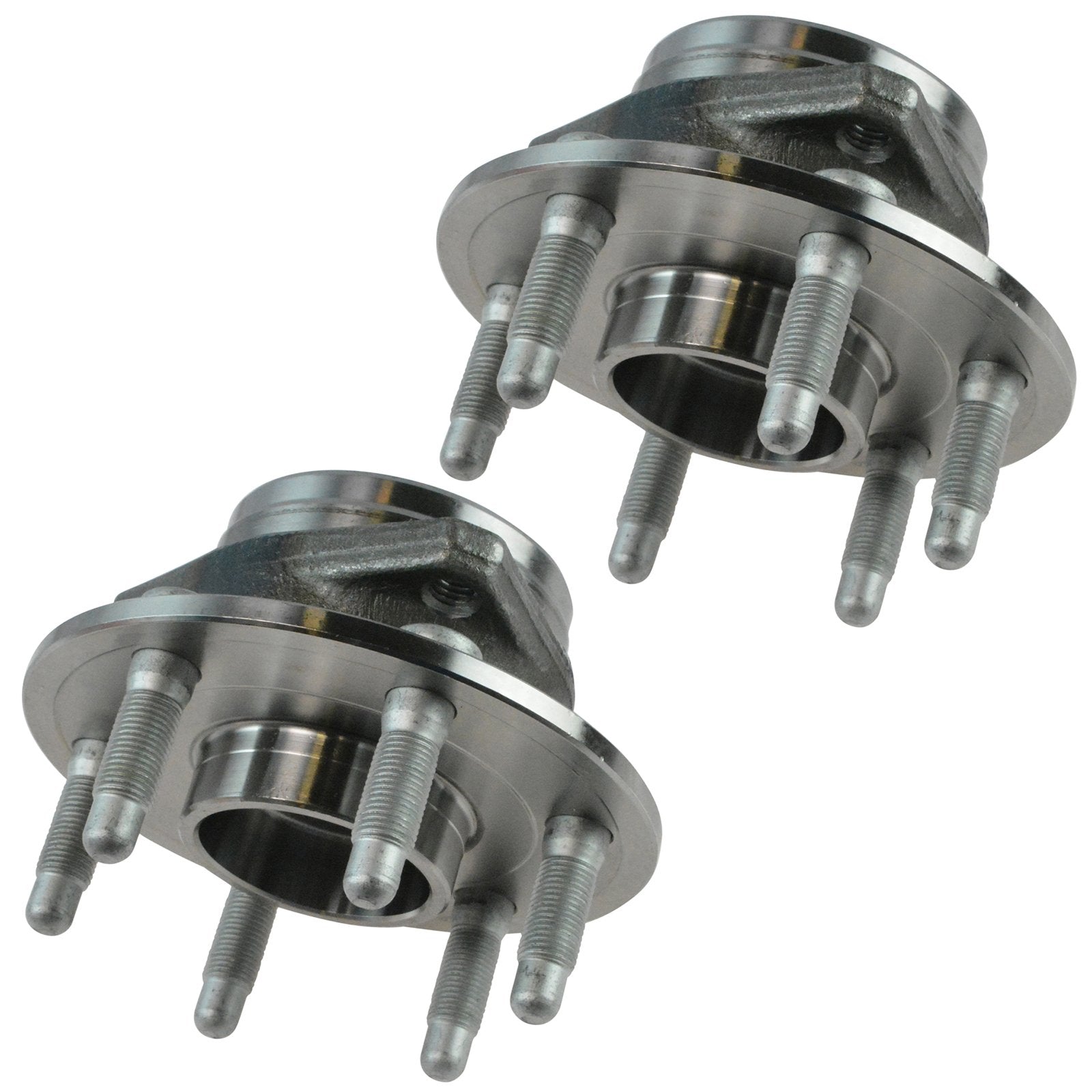 Trq Front Rear Wheel Hub Bearings Assembly Set Compatible With 2010-2016 Cadillac Srx 2011 Saab 9-4X