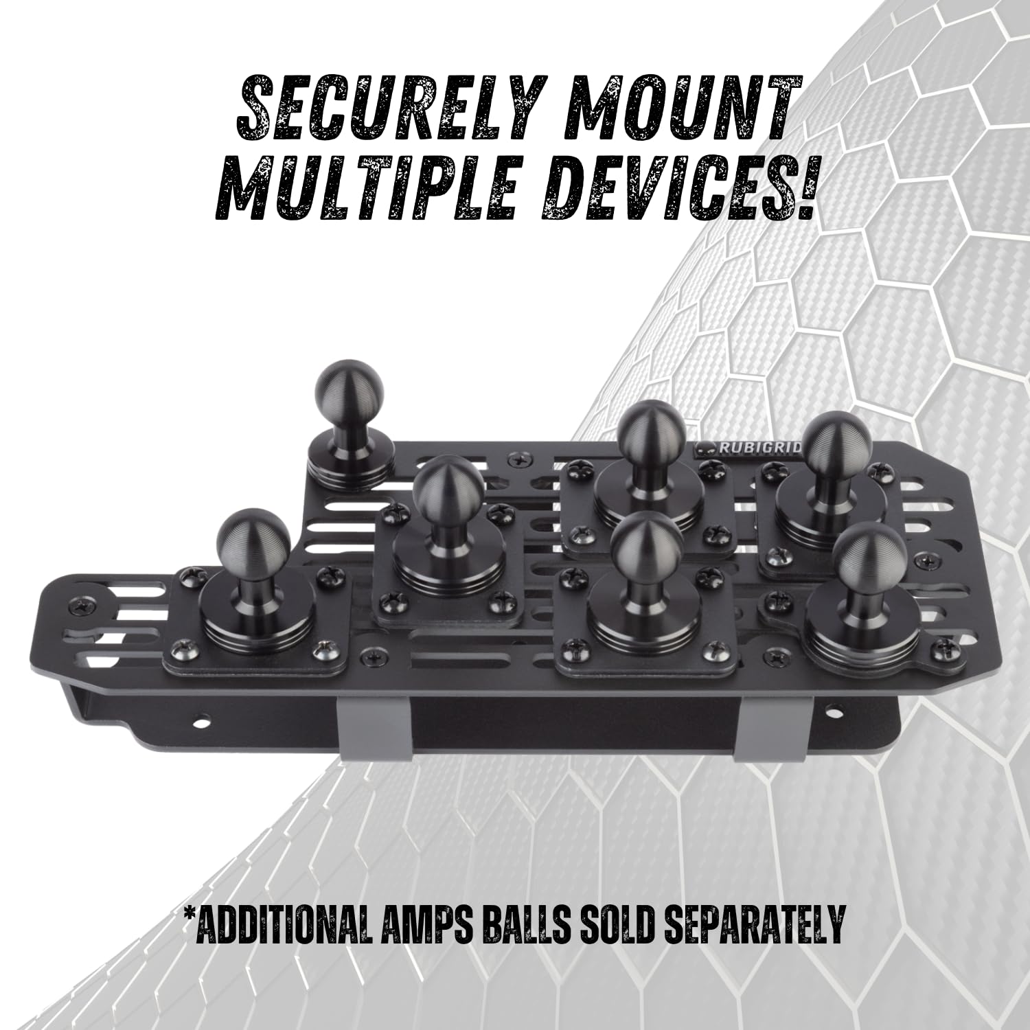 Bulletpoint RubiGrid Metal Dash Mount Phone Holder Compatible with 2022+ Toyota Tundra & 2023+ Toyota Sequoia