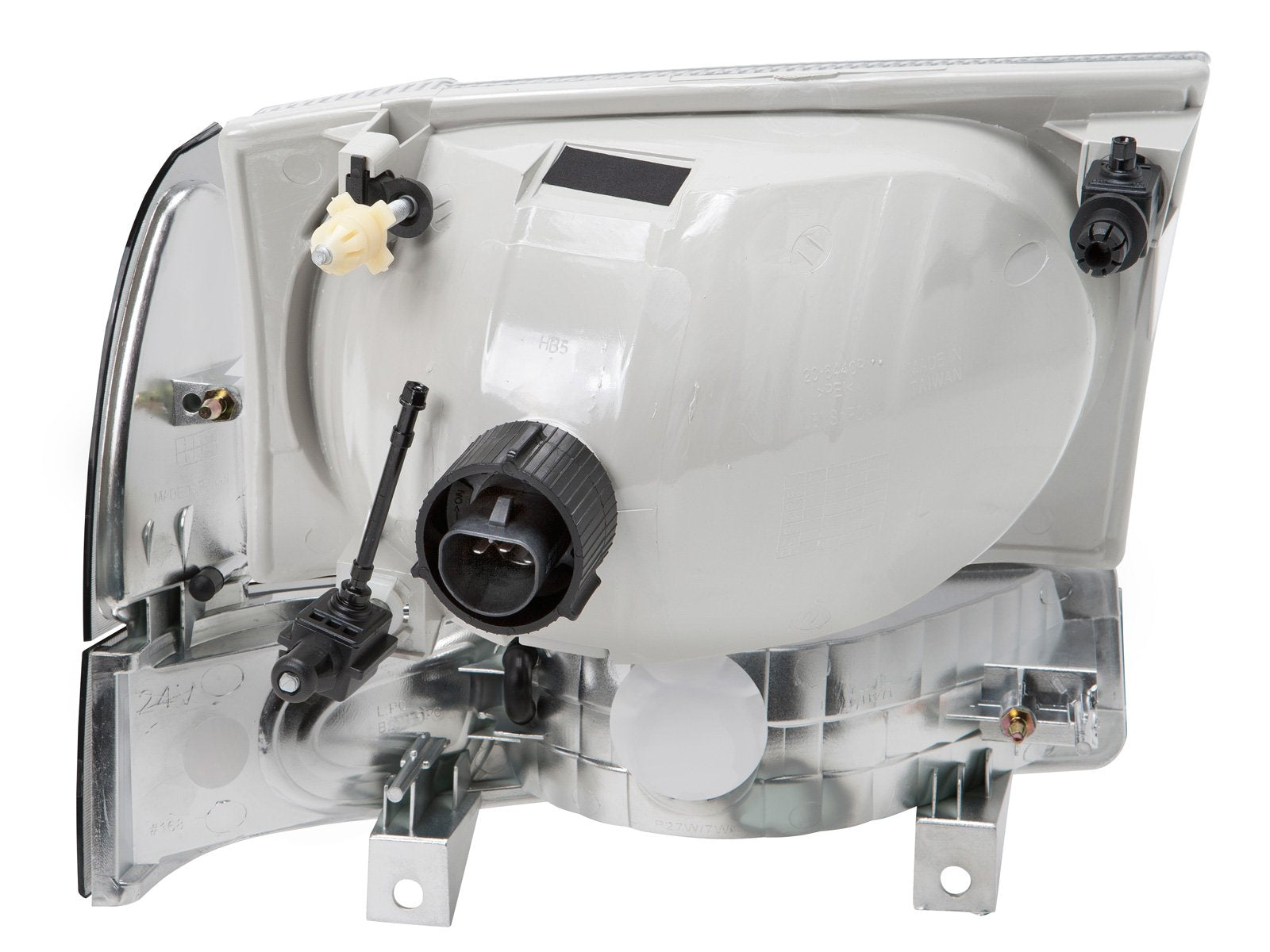 Headlightsdepot Chrome Headlight Park Signal Light Set Compatible With Ford Excursion F-250 F-350 F-450 F-550 Super Duty Excursi