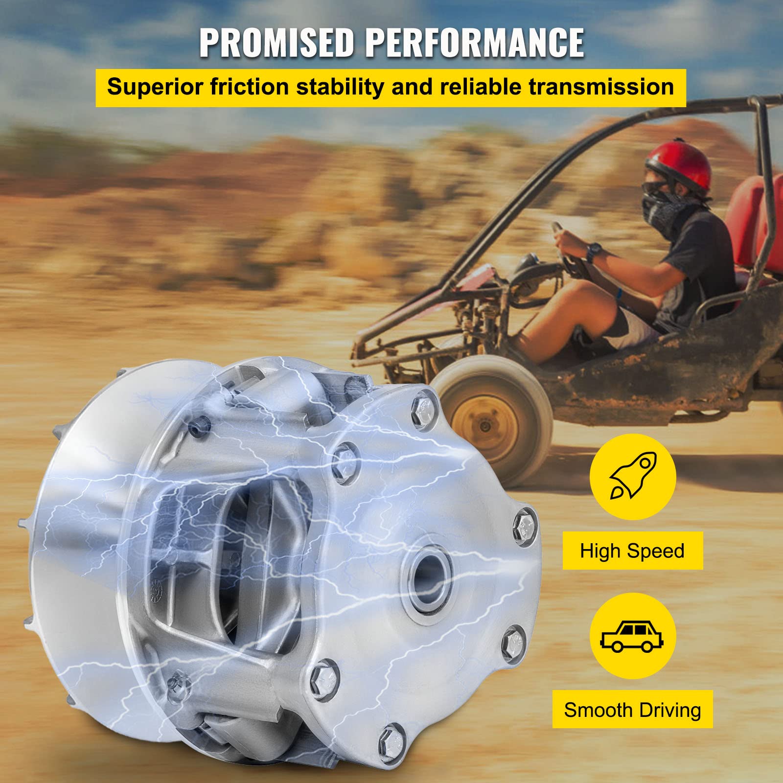 Vevor Supsuper Primary Drive Clutch For Polaris Rzr 1000 2014-2019