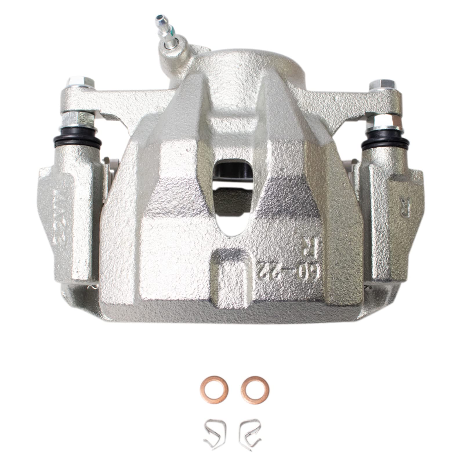 Trq Front Brake Caliper Set Compatible With 2009-2010 Pontiac Vibe 2008-2014 Scion Xd 2009-2018 Toyota Corolla 2009-2013 Matrix