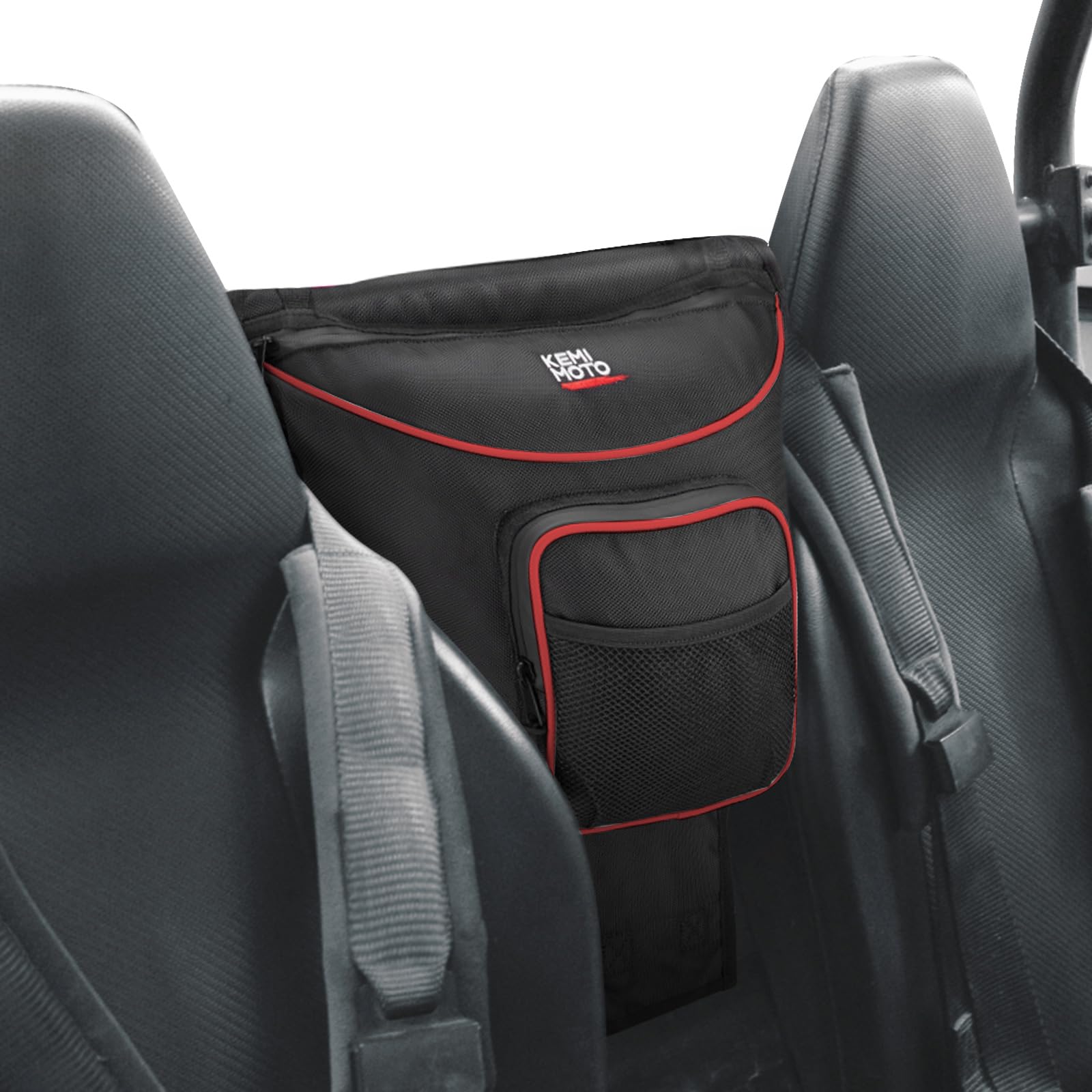 Kemimoto Center Storage Bag Compatible With Polaris Rzr Xp 1000 Turbo S 900 570 800 2014-2021 2022 2023 Accessories Utv Storage 