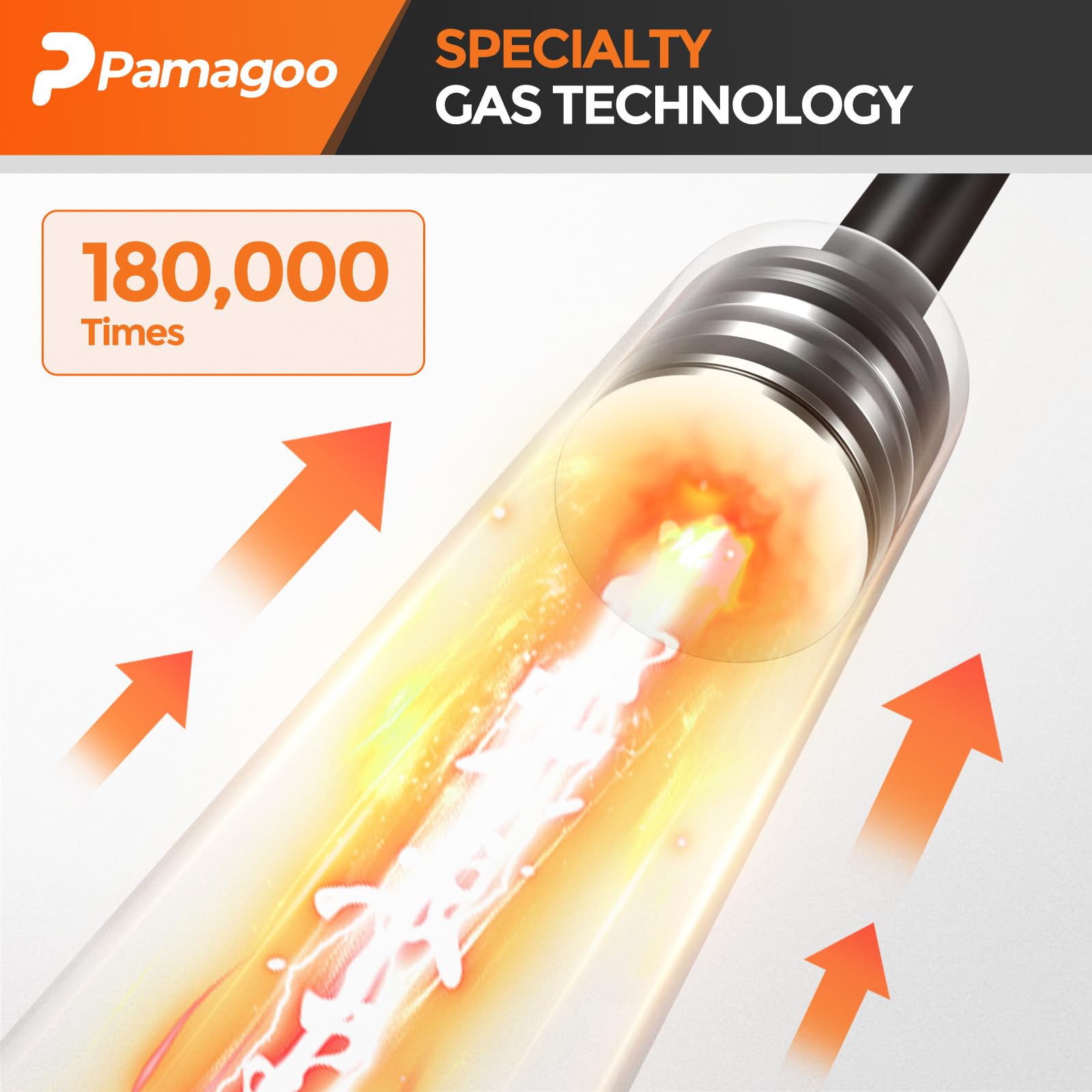 C16-23994 16 Inch 55 Lbs Gas Strut, 15.7'' Gas Spring Shock Prop Lift For Camper Shell Leer A.R.E Topper Rear Window Side Window