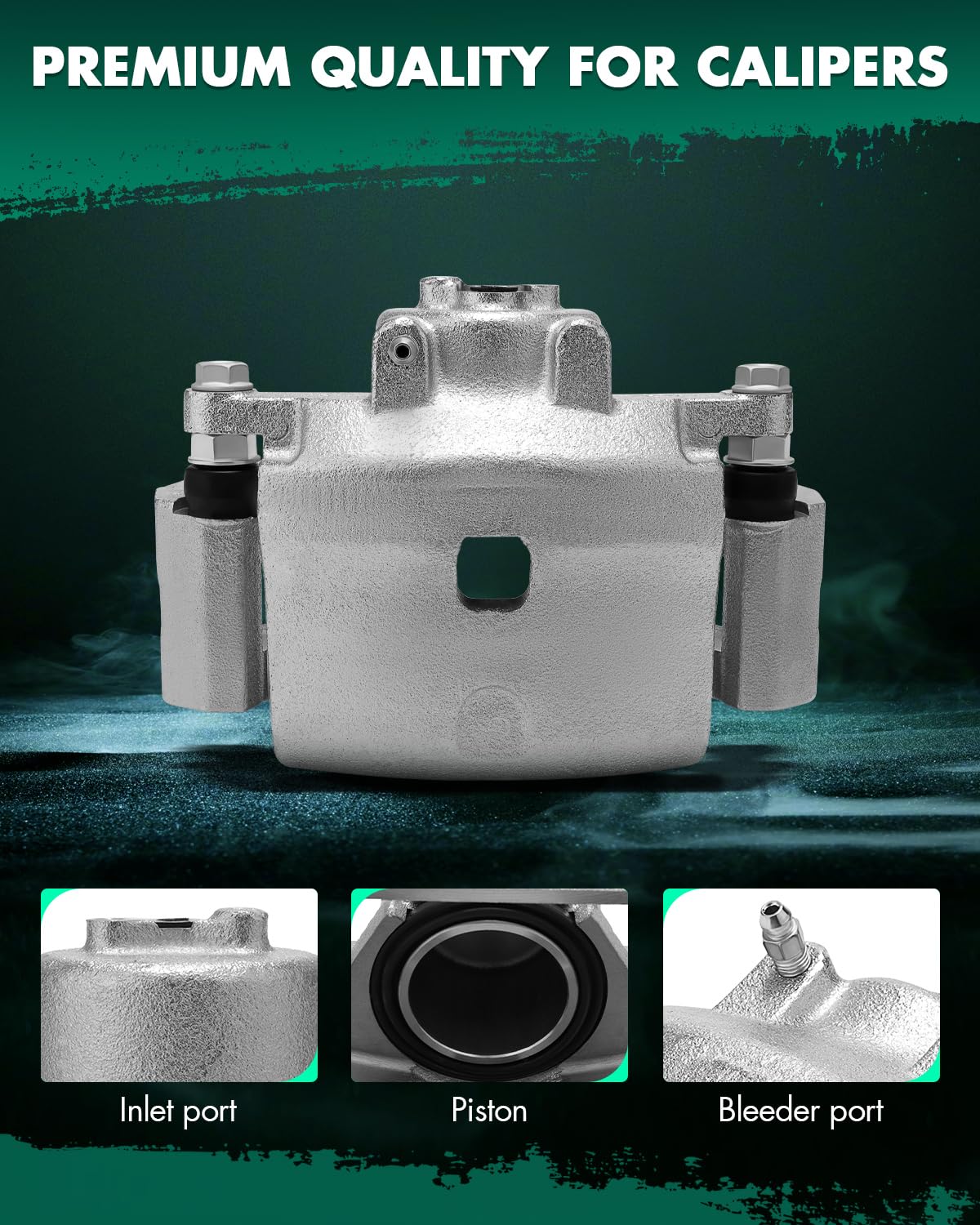 Scitoo 18B5000 18B5001 Front Left & Right Disc Brake Calipers Assembly W/Bracket For Ford For Fusion,For Lincoln For Mkz/For Zep